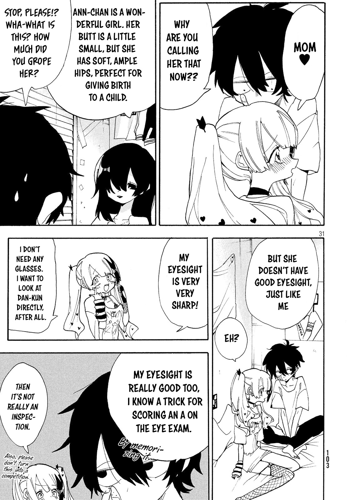 Odoru Respawn Chapter 2 page 31 - Chapter 2: I wonder why she's so red