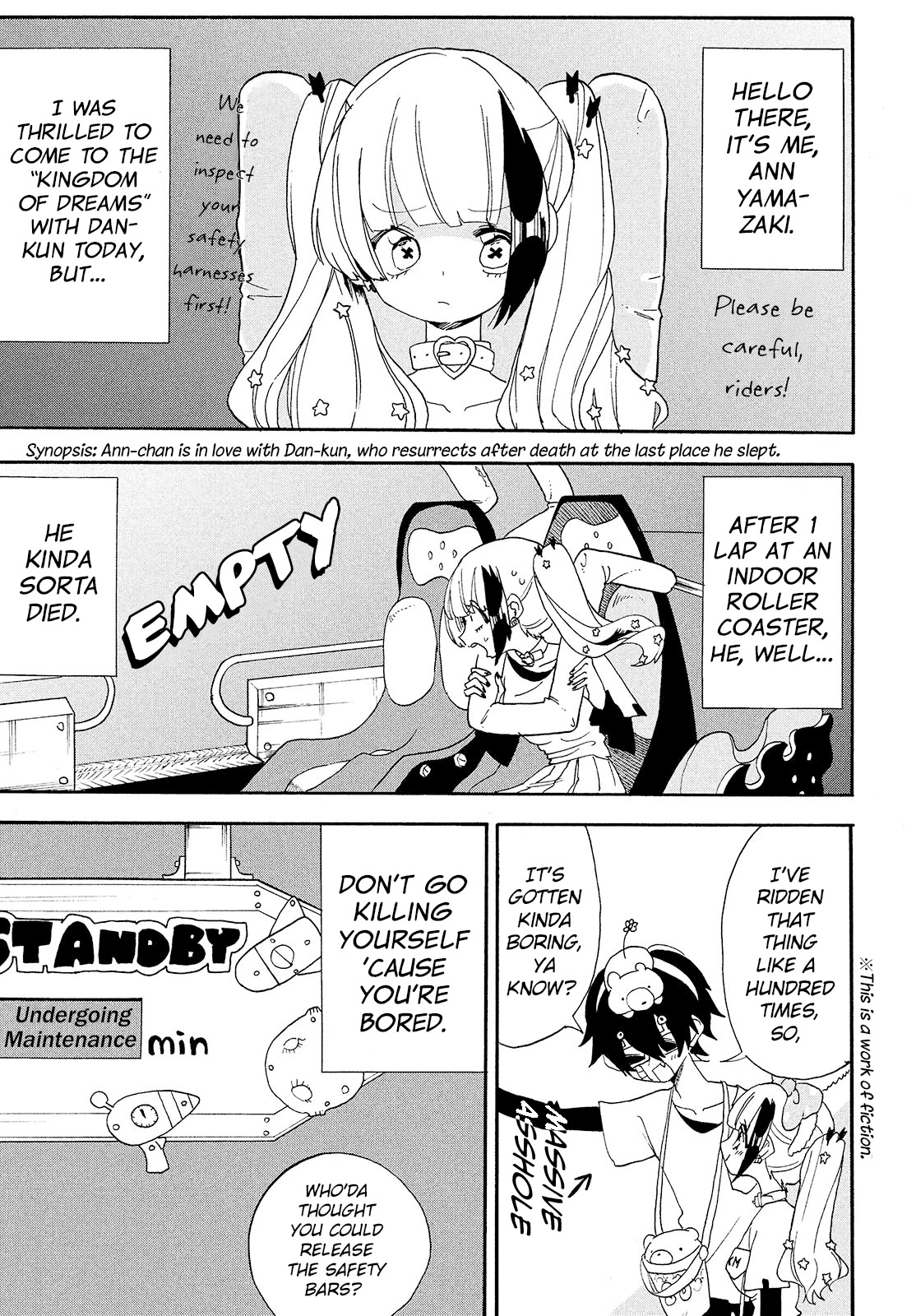 Odoru Respawn Chapter 5 page 2 - Chapter 5: Let's Go Have Fun in the Kingdom of Dreams!
