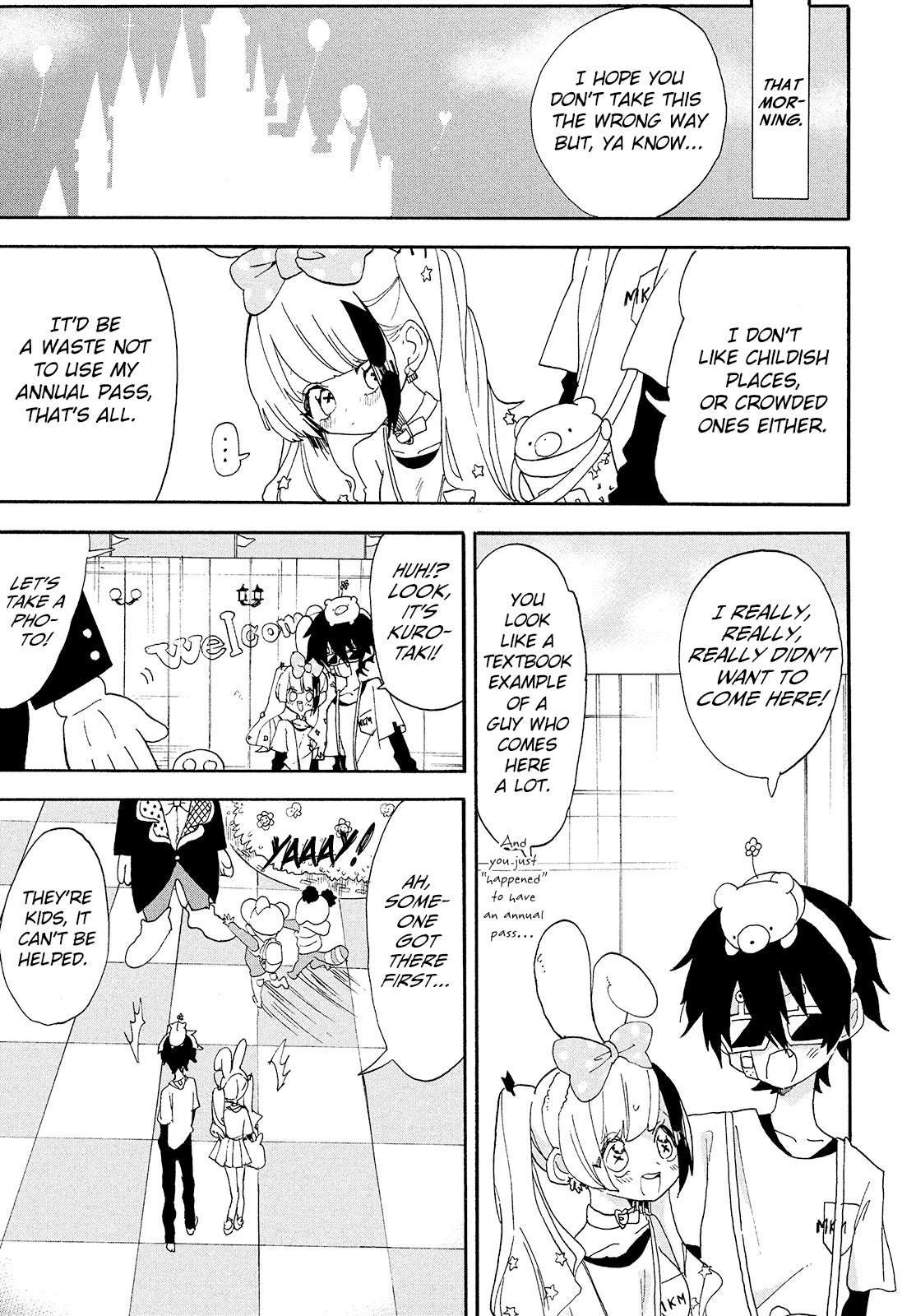 Odoru Respawn Chapter 5 page 4 - Chapter 5: Let's Go Have Fun in the Kingdom of Dreams!