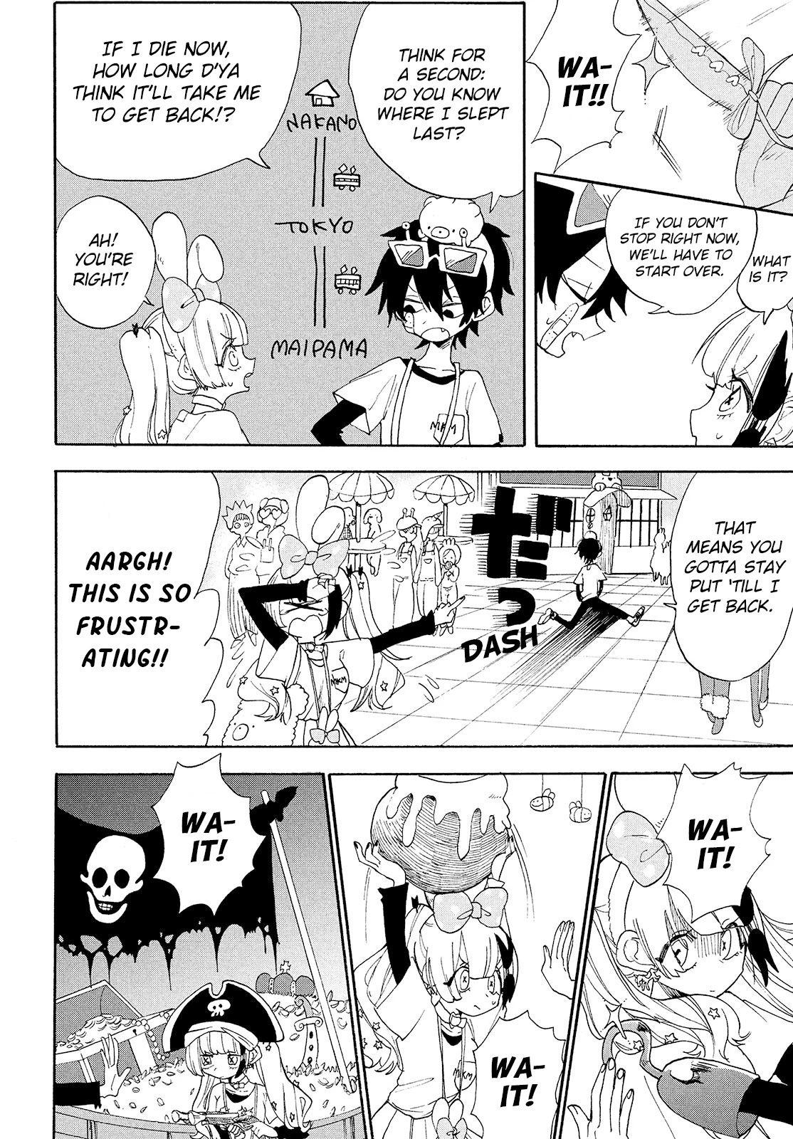 Odoru Respawn Chapter 5 page 7 - Chapter 5: Let's Go Have Fun in the Kingdom of Dreams!