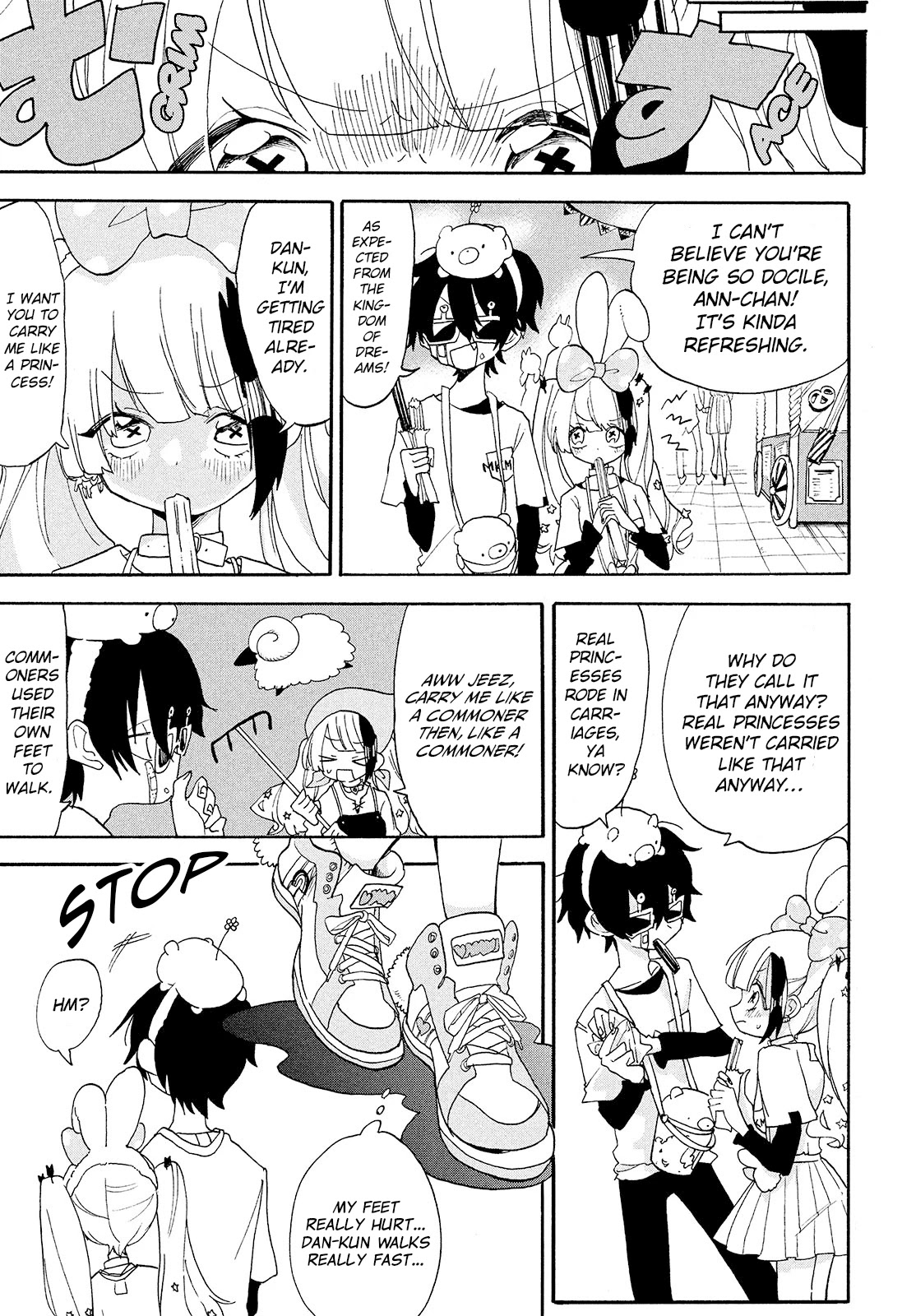 Odoru Respawn Chapter 5 page 8 - Chapter 5: Let's Go Have Fun in the Kingdom of Dreams!