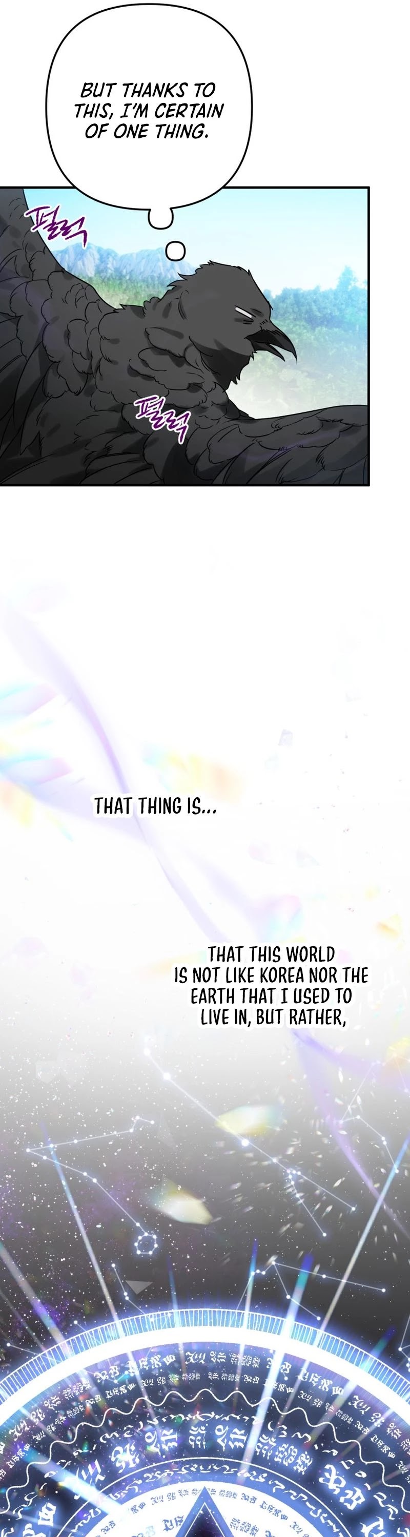 Of all things, I Became a Crow Chapter 1 page 37 - Chapter 1