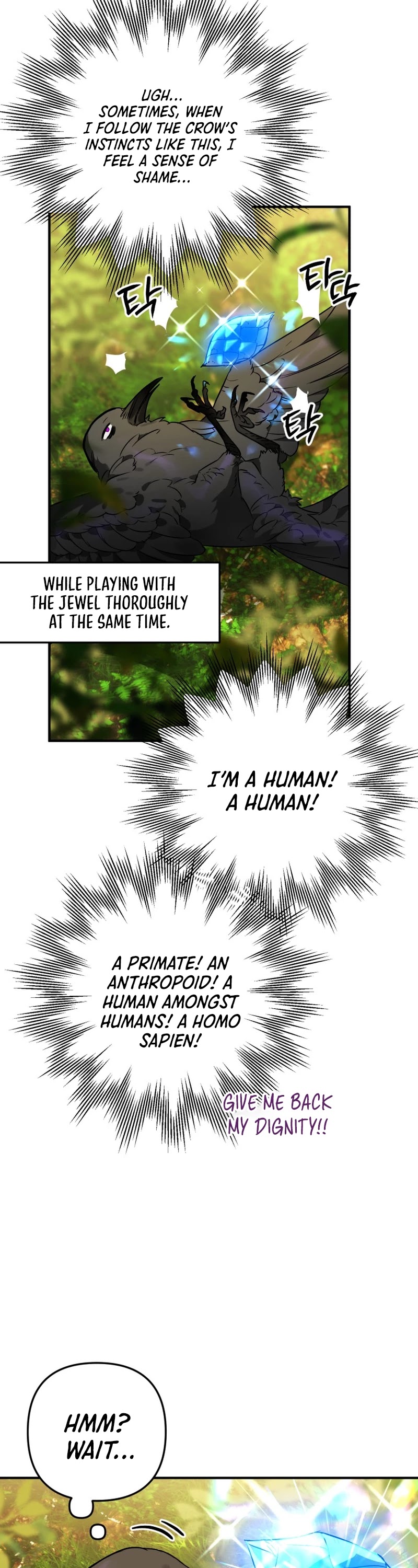 Of all things, I Became a Crow Chapter 3 page 23 - Chapter 3