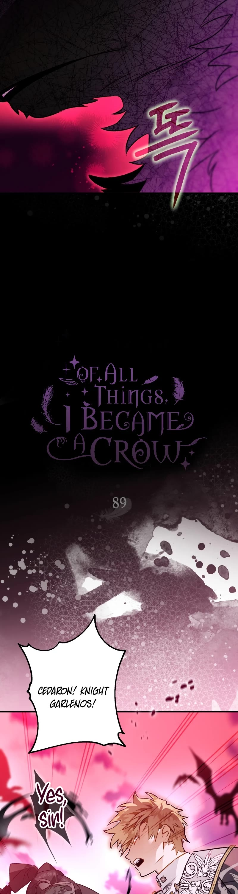 Of all things, I Became a Crow Chapter 89 page 8 - Chapter 89