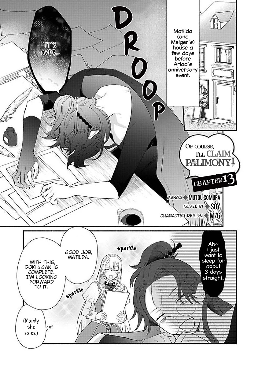 Of course, I'll claim Palimony! Chapter 13 page 2 - Chapter 13