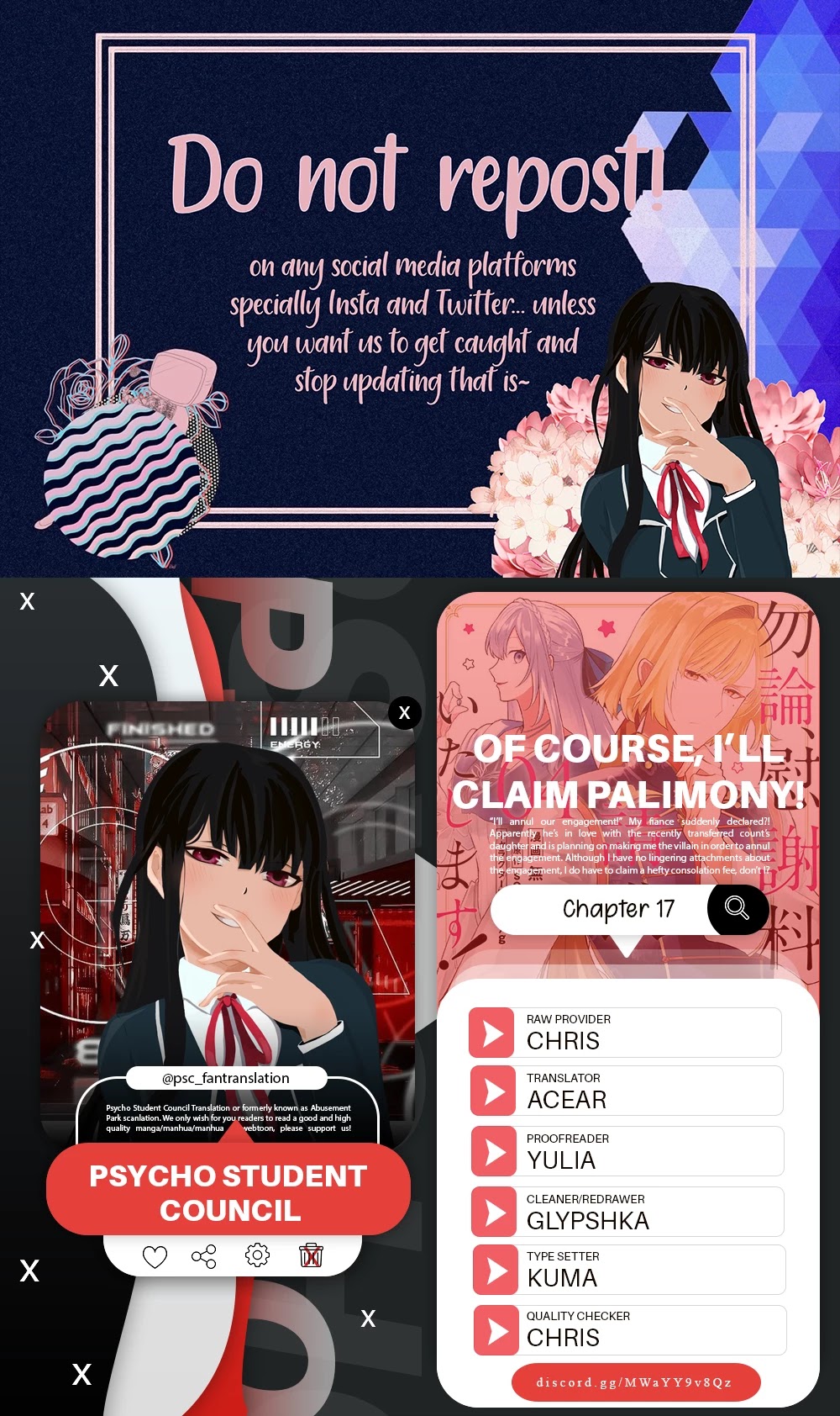 Of course, I'll claim Palimony! Chapter 17 page 1 - Chapter 17