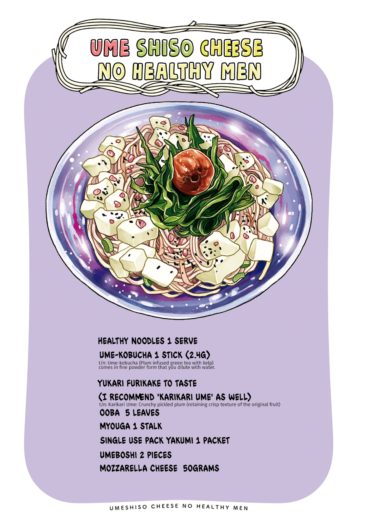 Oh! Men! Chapter 10 page 6 - Chapter 10: Ume Shiso Cheese no Healthy Men