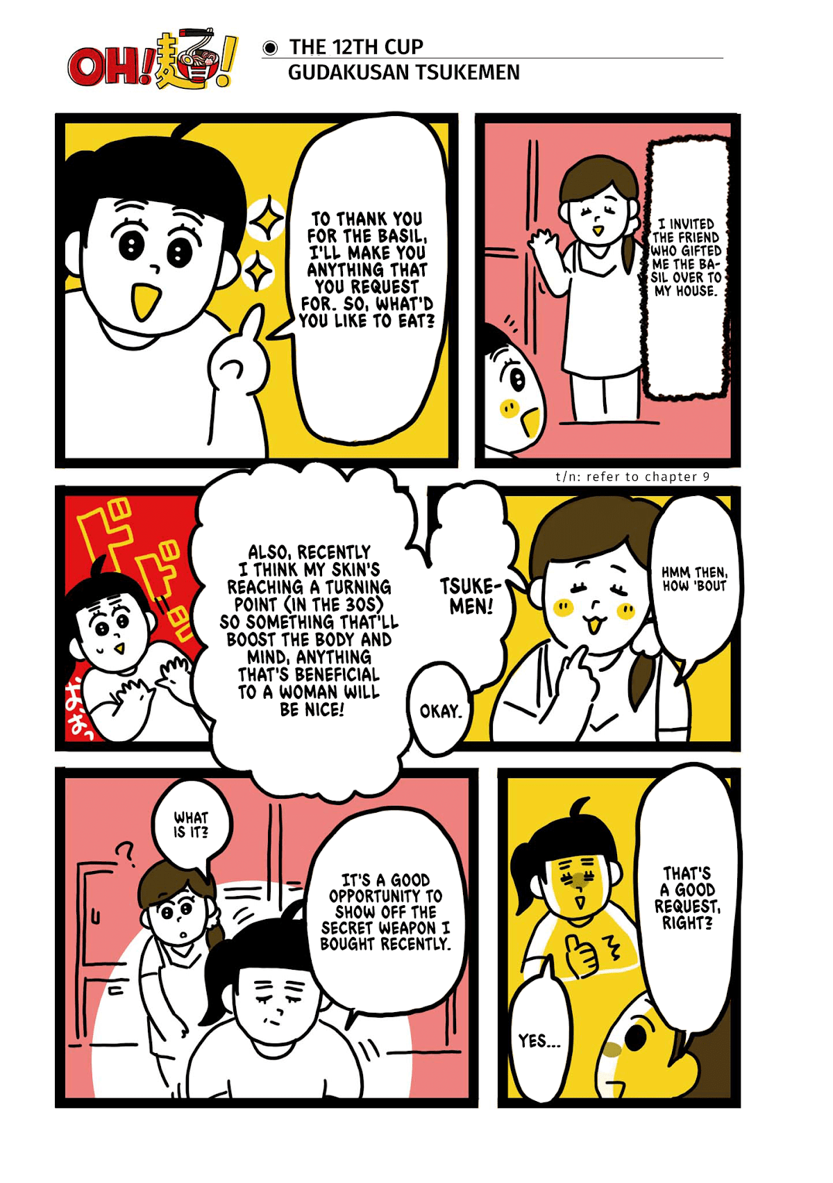 Oh! Men! Chapter 12 page 2 - Chapter 12: Gudakusan Tsukemen