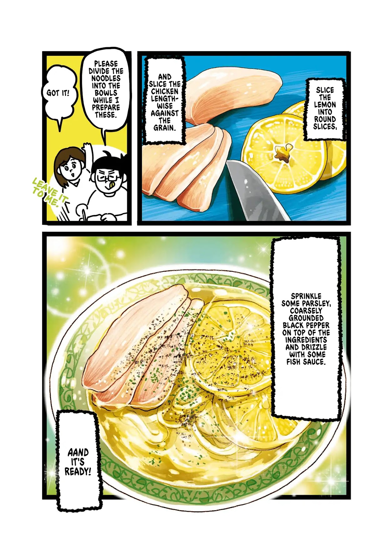 Oh! Men! Chapter 15 page 3 - Chapter 15: Chicken Pho