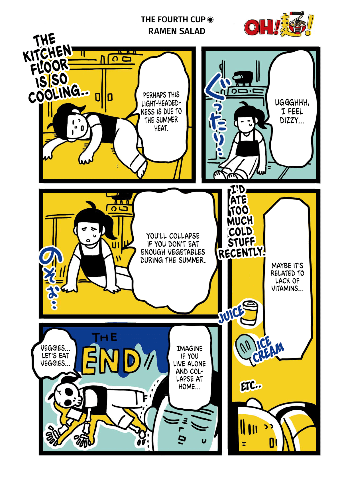 Oh! Men! Chapter 4 page 2 - Chapter 4: Ramen Salad