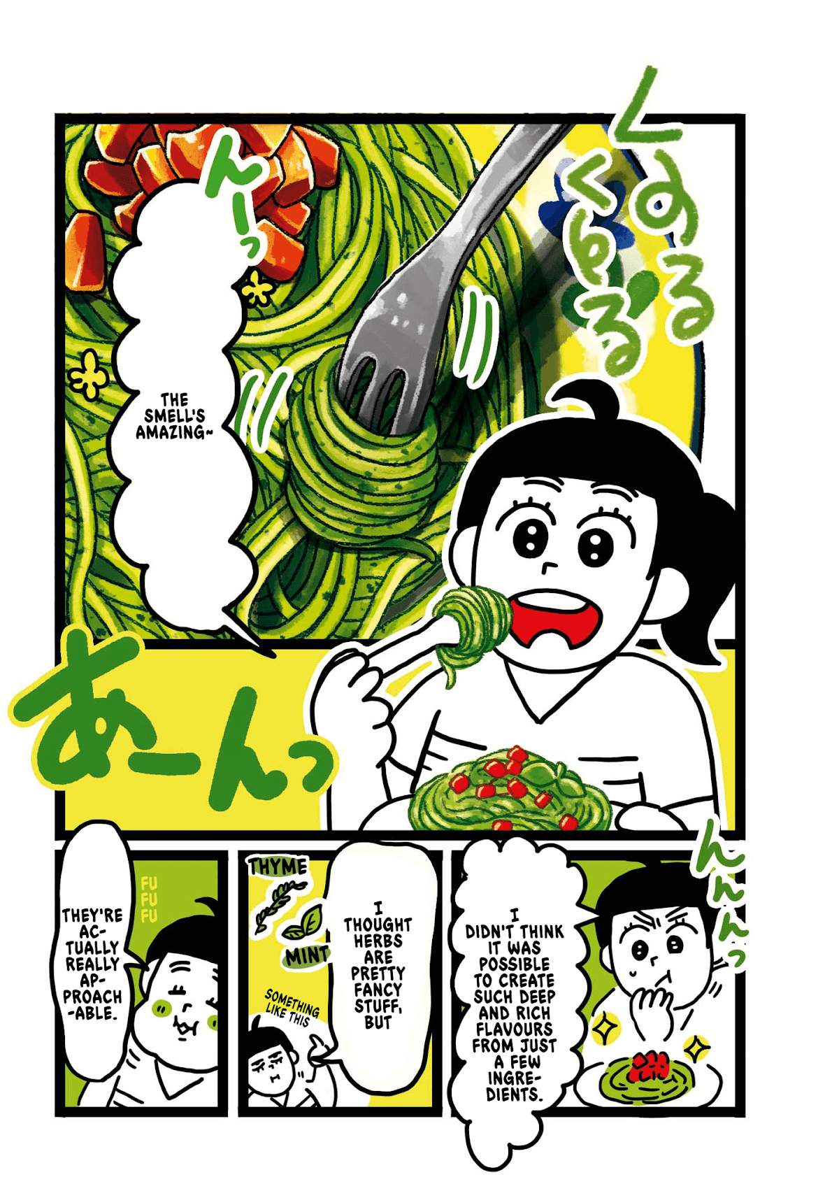 Oh! Men! Chapter 9 page 5 - Chapter 9: Basil Tomato Pasta