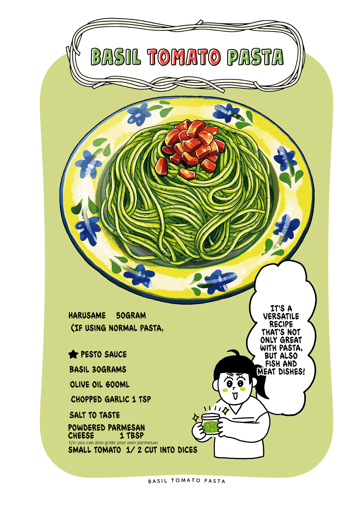 Oh! Men! Chapter 9 page 6 - Chapter 9: Basil Tomato Pasta