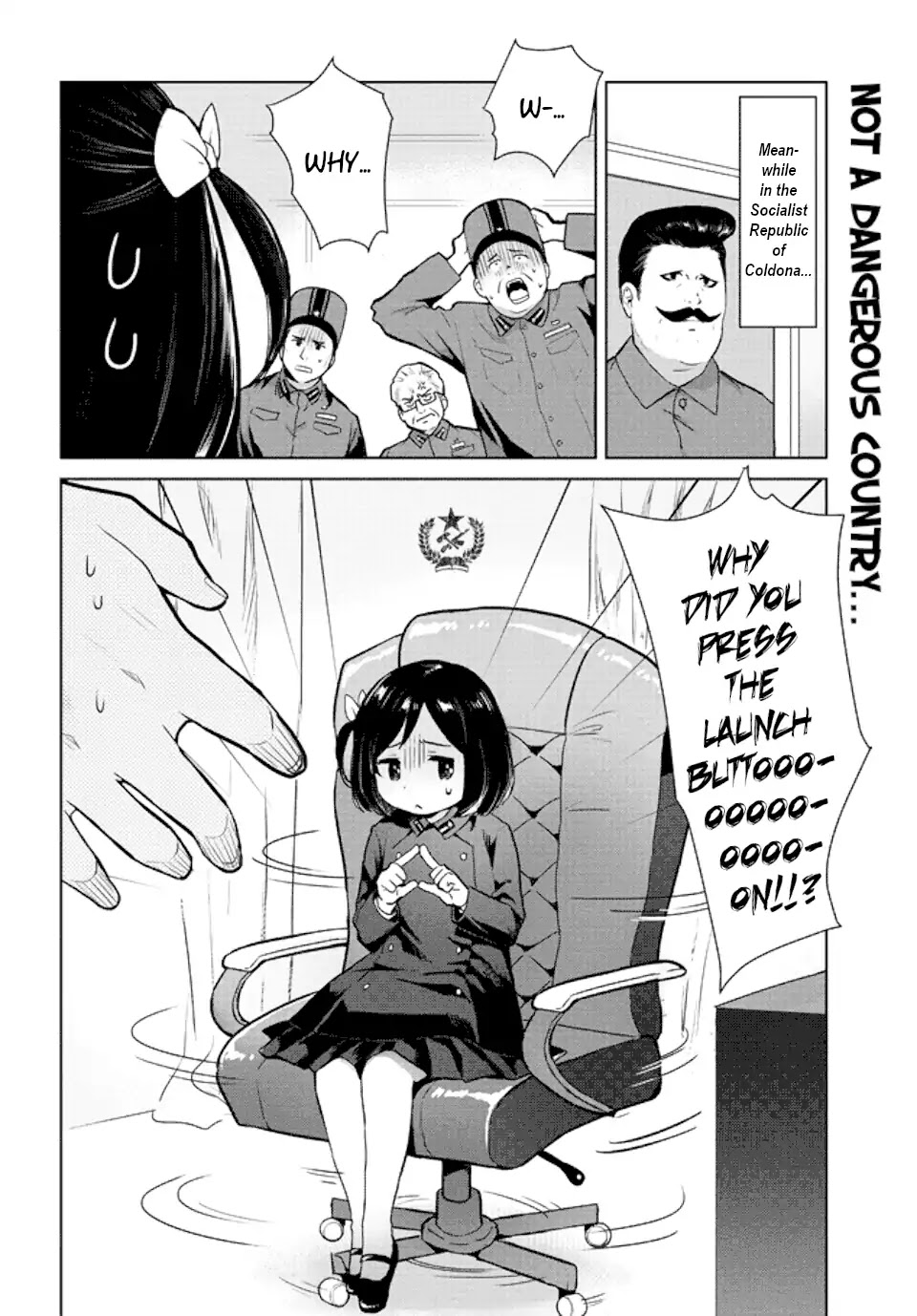 Oh, Our General Myao Chapter 1 page 2 - Chapter 1: In Which Myao Fires Missiles By Mistake