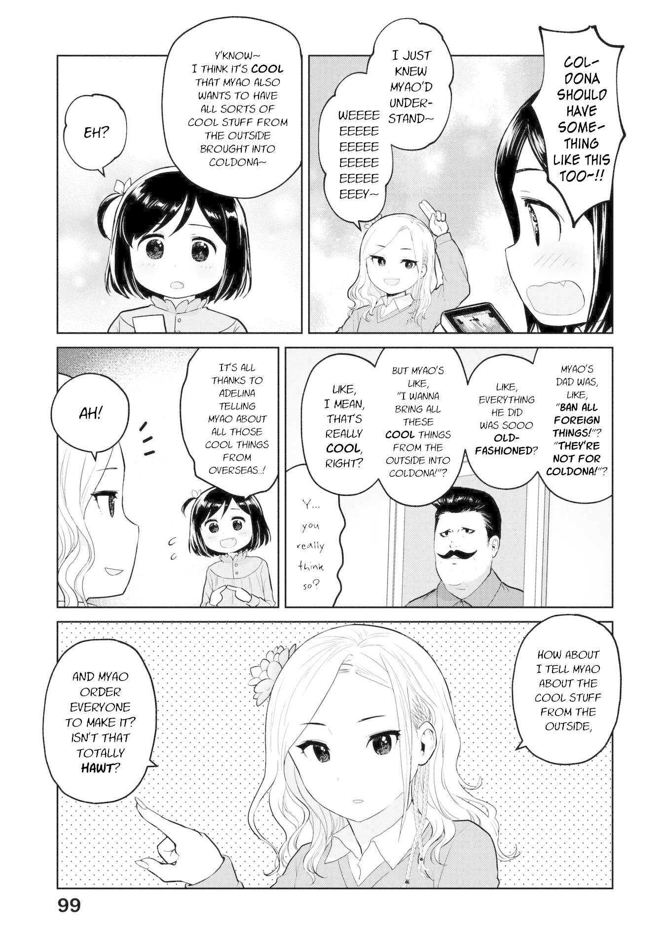 Oh, Our General Myao Chapter 10 page 7 - Chapter 10: In Which Myao Learns Other Cultures