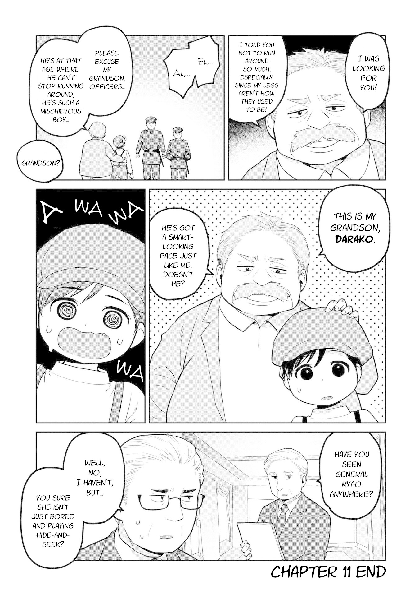 Oh, Our General Myao Chapter 11 page 9 - Chapter 11: In Which Myao Sneaks Into the City, Part 1