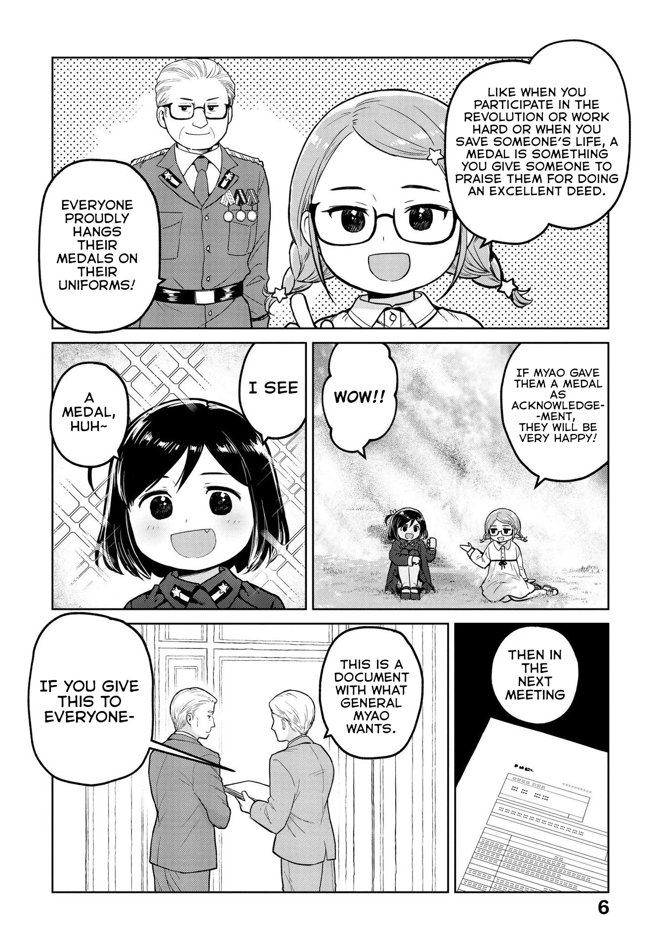Oh, Our General Myao Chapter 13 page 5 - Chapter 13: In Which Myao Bestows A Medal