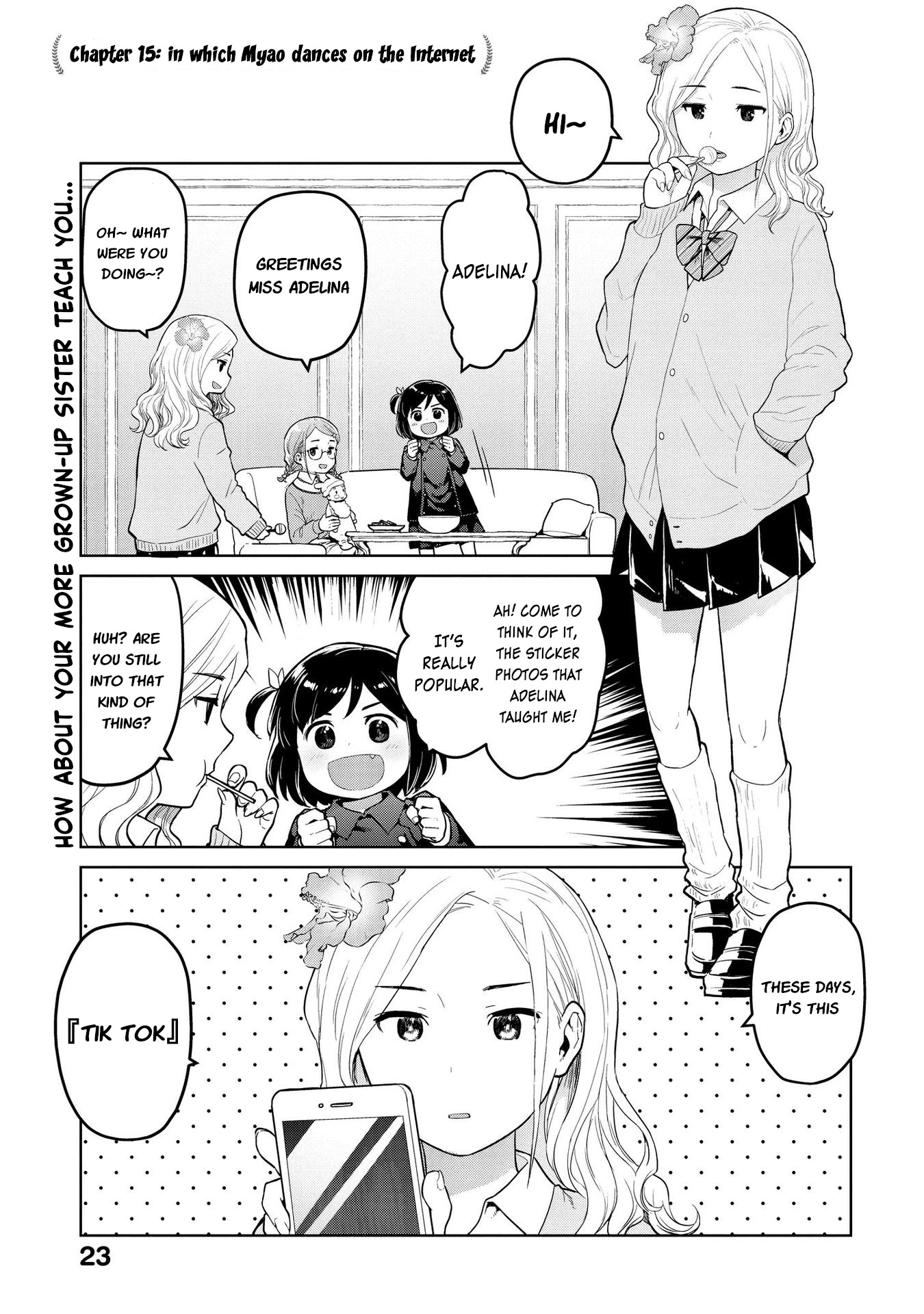 Oh, Our General Myao Chapter 15 page 2 - Chapter 15: In which Myao dances on the Internet