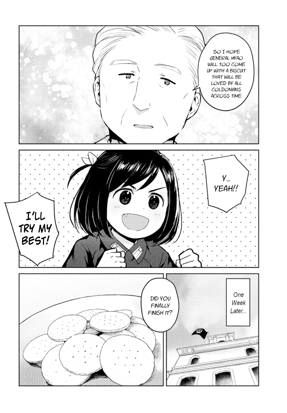 Oh, Our General Myao Chapter 2 page 6 - Chapter 2: In Which Myao Visits a Factory