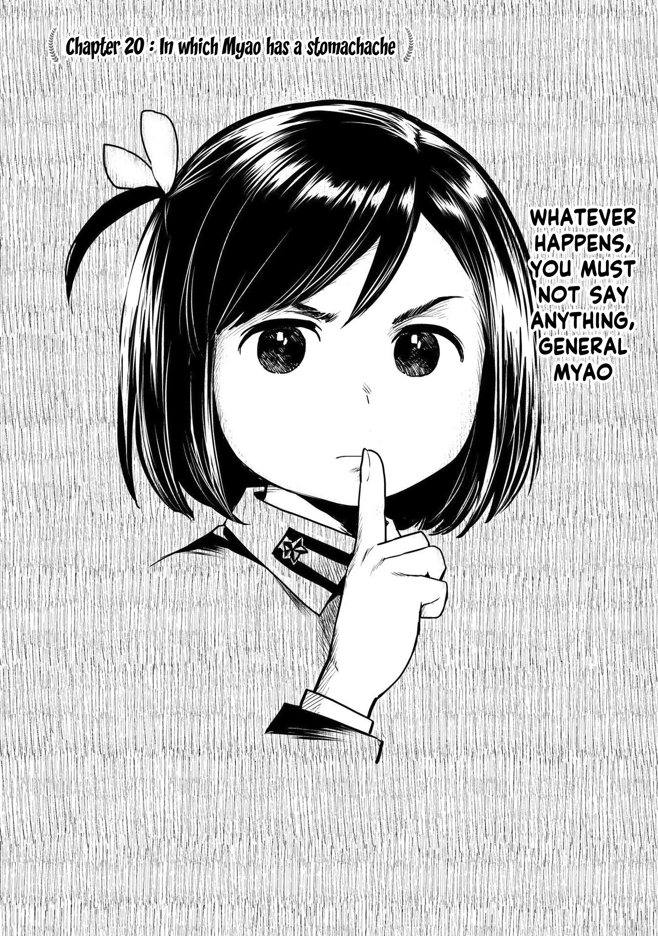 Oh, Our General Myao Chapter 20 page 2 - Chapter 20: In which Myao has a stomachache