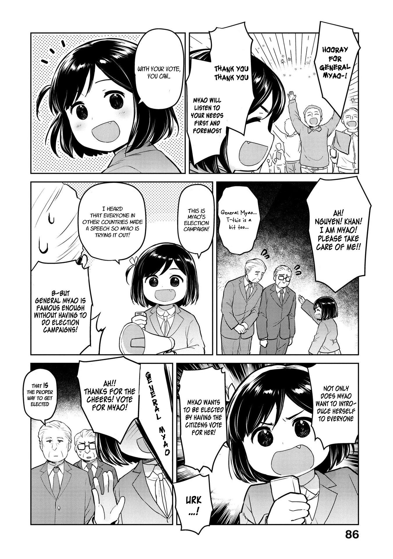 Oh, Our General Myao Chapter 21 page 4 - Chapter 21: In which Myao makes an announcement