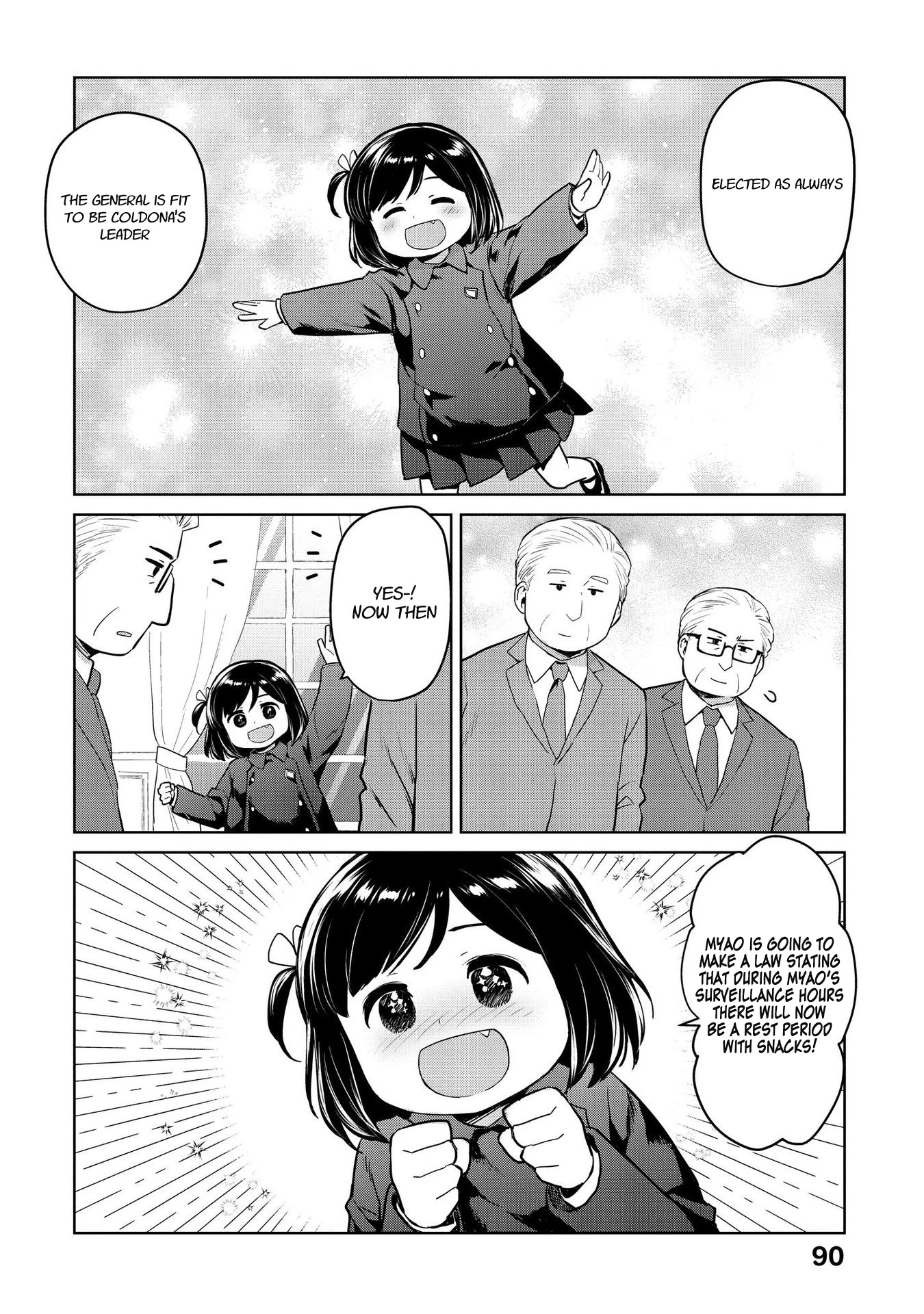Oh, Our General Myao Chapter 21 page 8 - Chapter 21: In which Myao makes an announcement