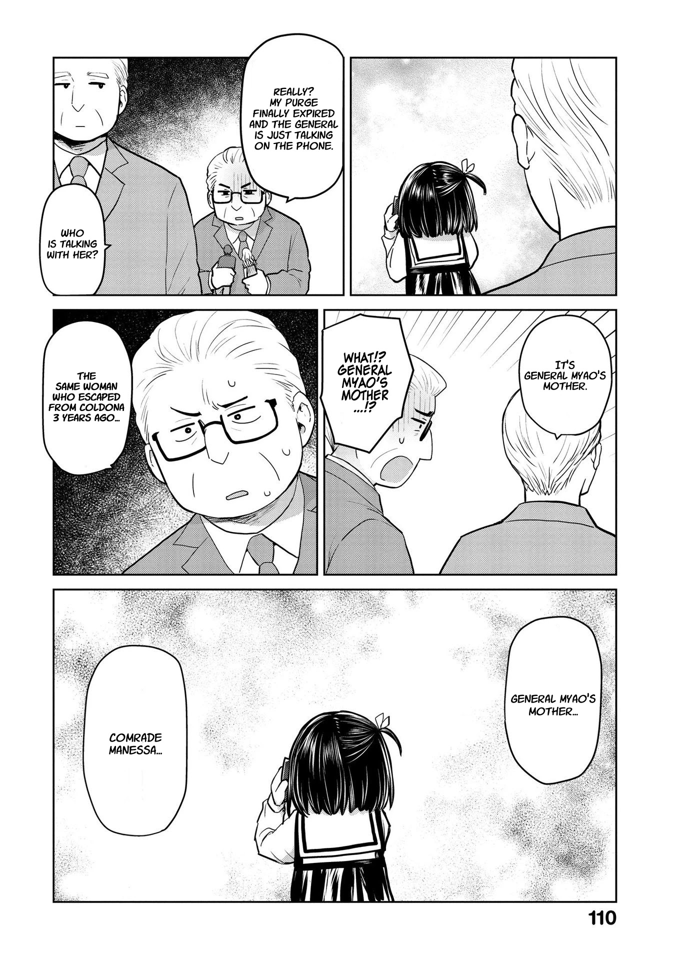 Oh, Our General Myao Chapter 23 page 8 - Chapter 23: In which Myao has a call with her Mother (Part 1)