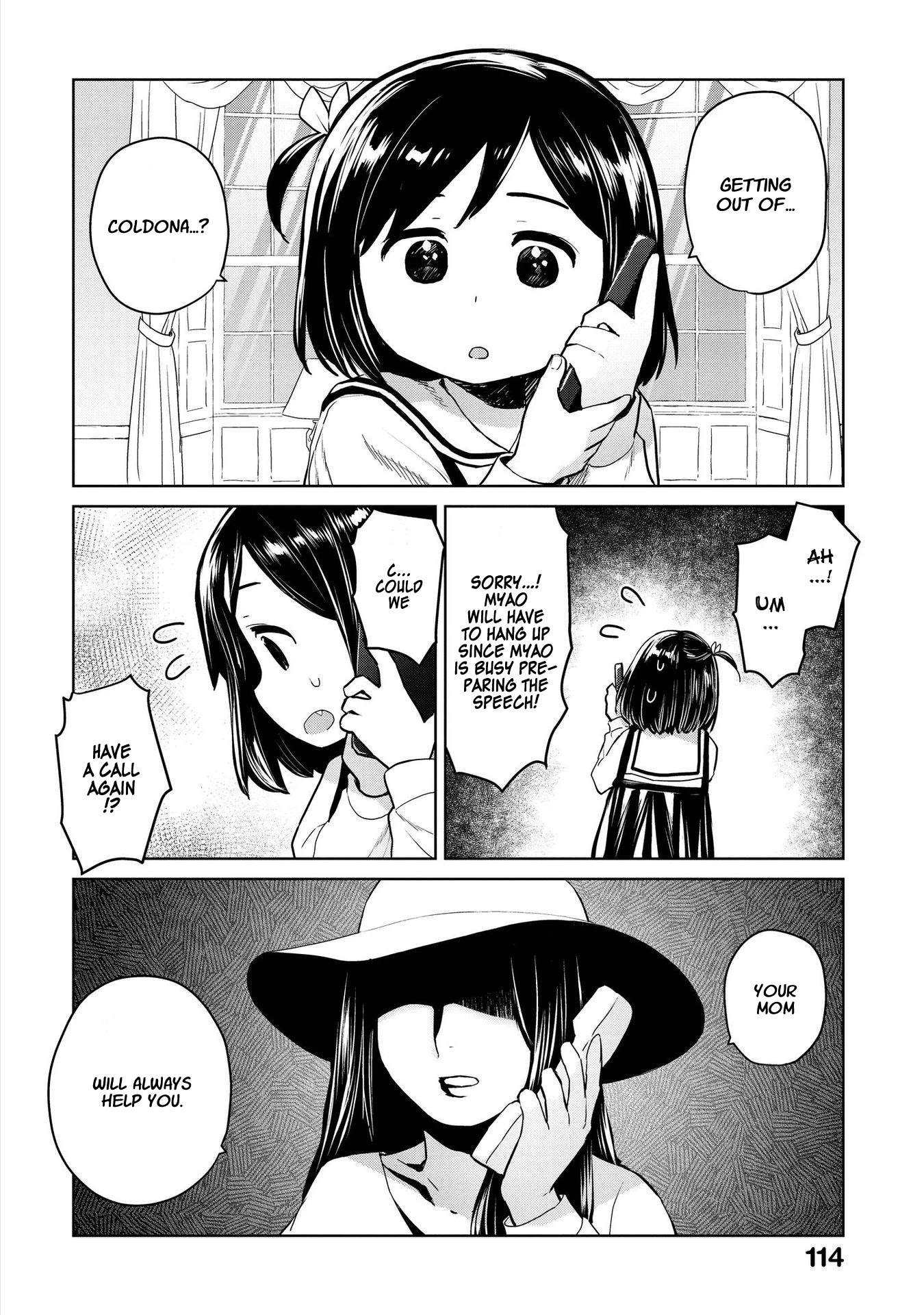 Oh, Our General Myao Chapter 24 page 2 - Chapter 24: In which Myao has a call with her Mother (Part 2)