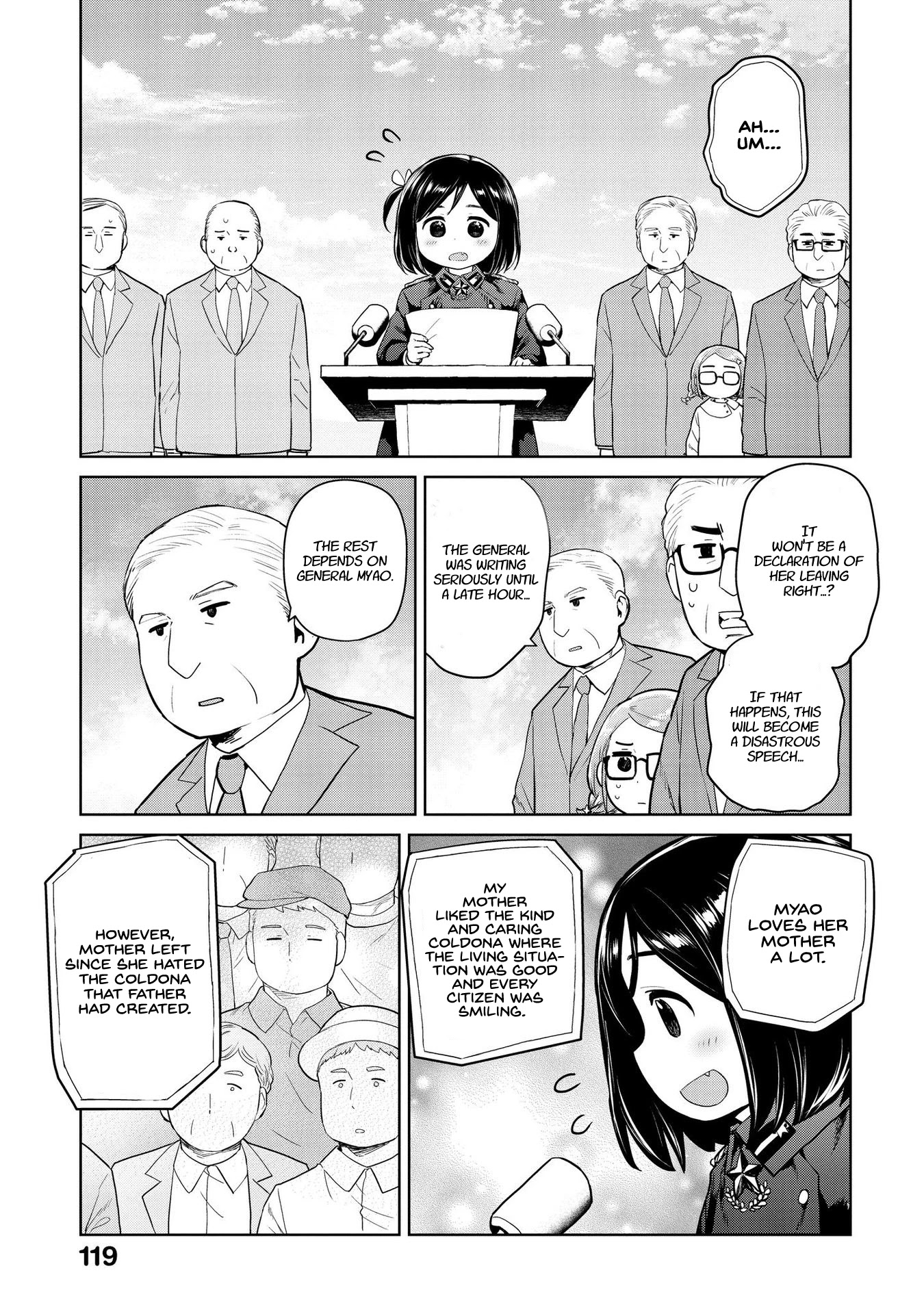 Oh, Our General Myao Chapter 24 page 7 - Chapter 24: In which Myao has a call with her Mother (Part 2)