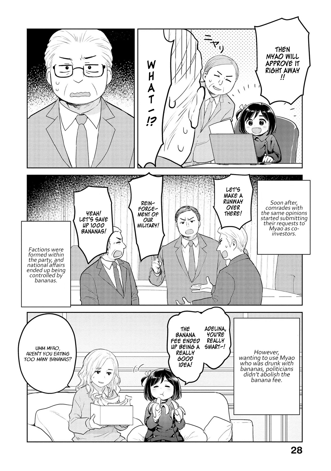 Oh, Our General Myao Chapter 27 page 6 - Chapter 27: In which Myao creates a fee