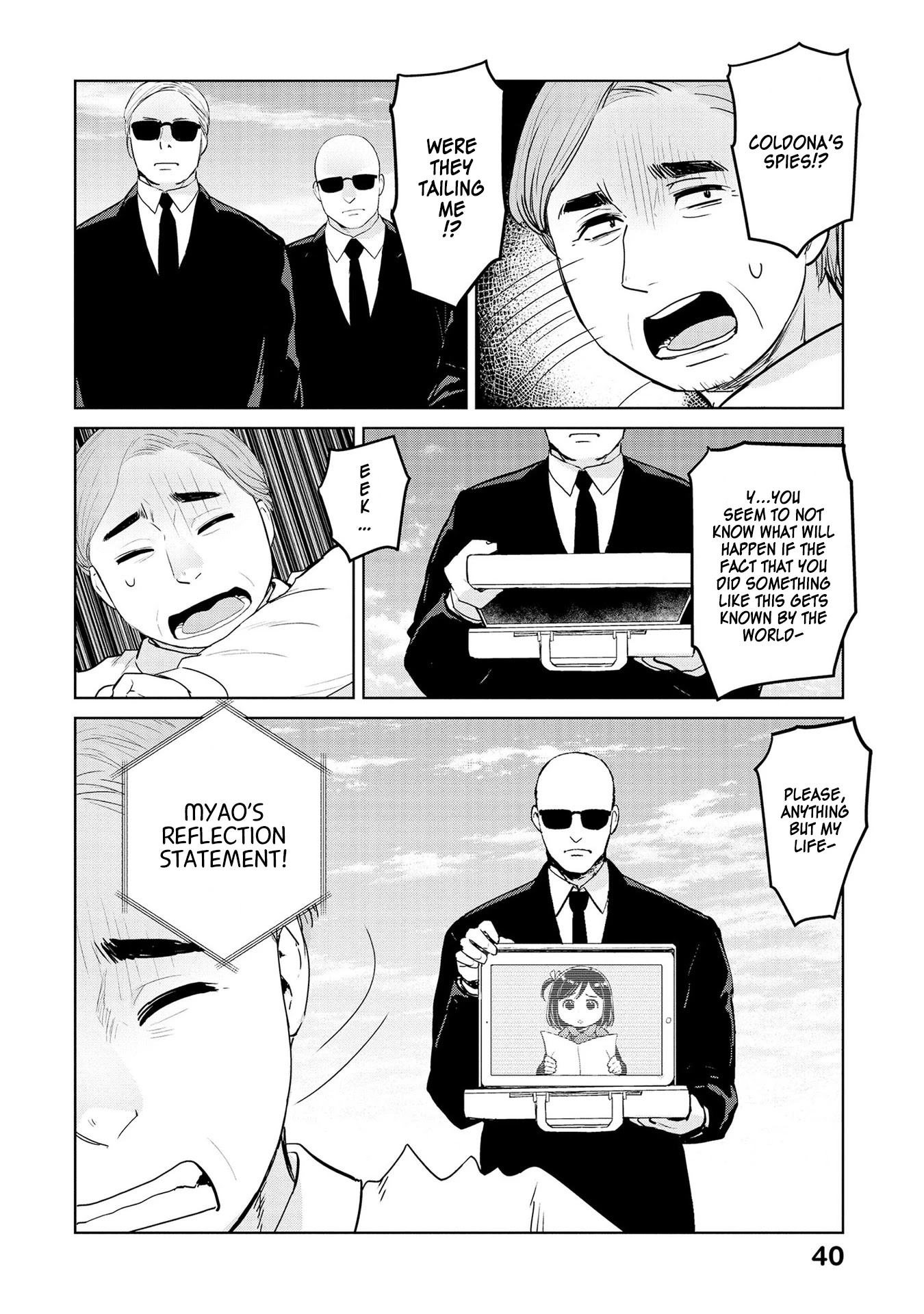 Oh, Our General Myao Chapter 28 page 8 - Chapter 28: In which Myao cares for refugees