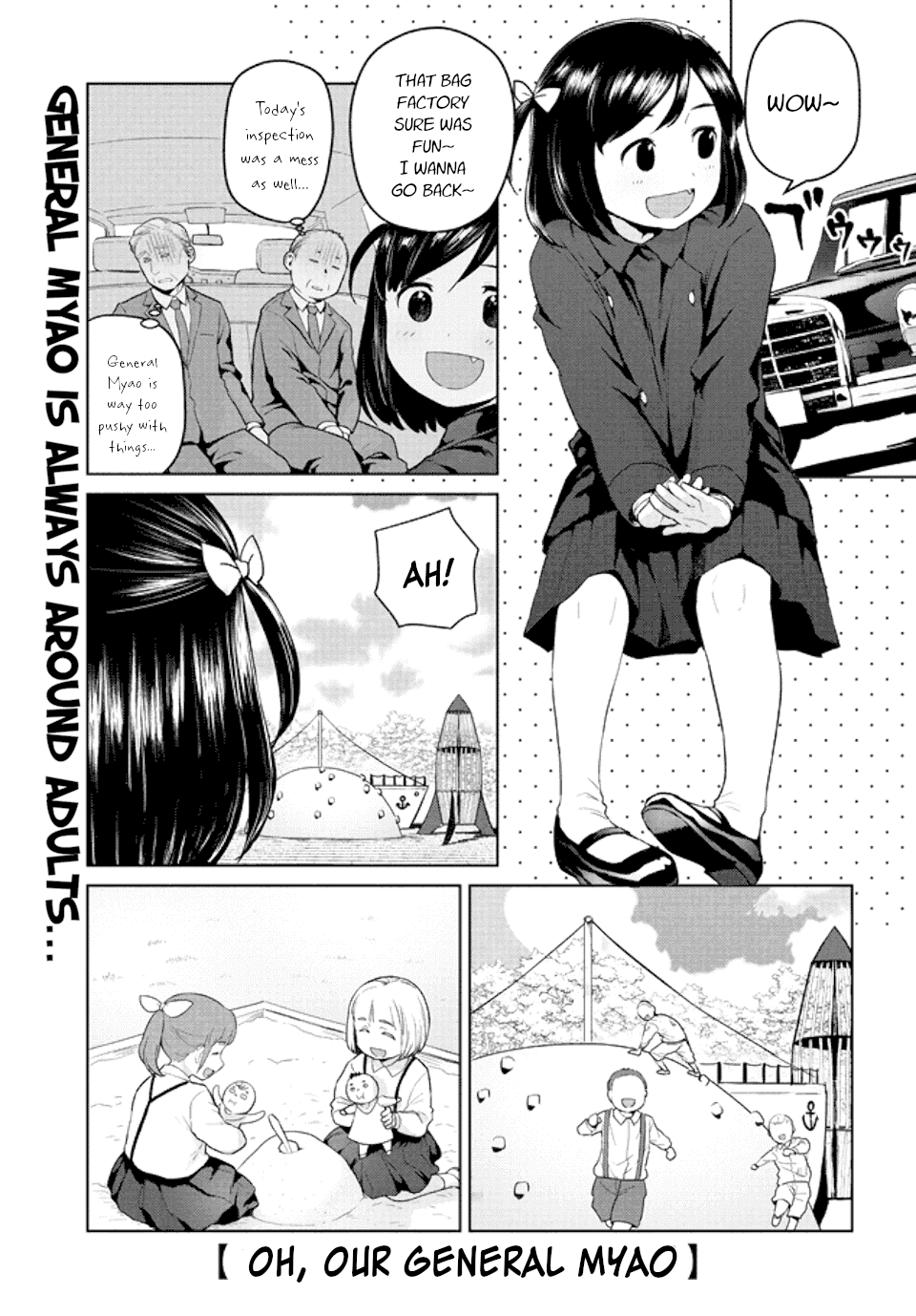 Oh, Our General Myao Chapter 3 page 1 - Chapter 3: In Which Myao Visits a Park