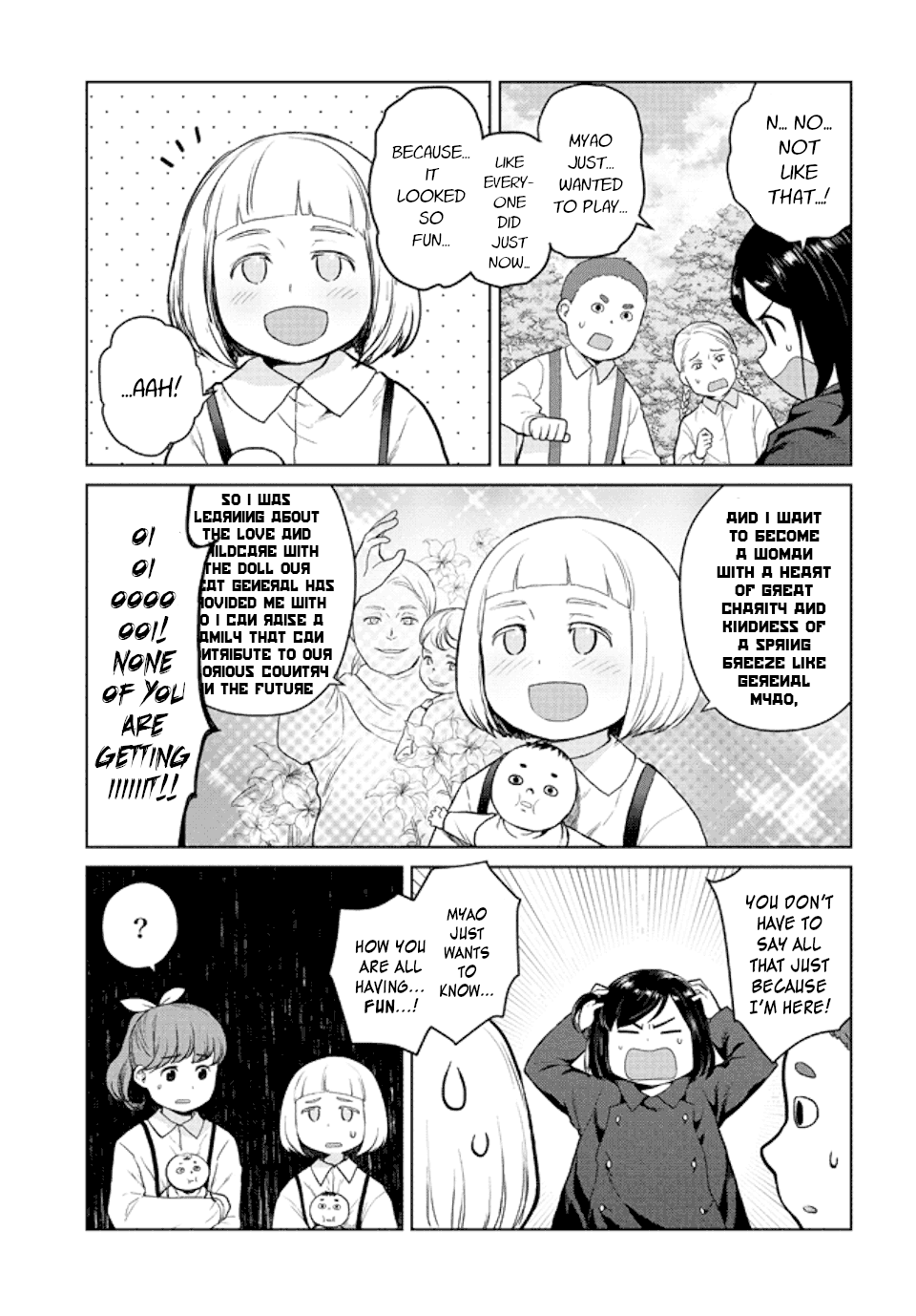 Oh, Our General Myao Chapter 3 page 5 - Chapter 3: In Which Myao Visits a Park