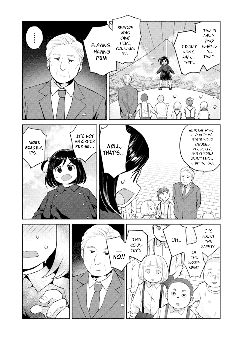 Oh, Our General Myao Chapter 3 page 7 - Chapter 3: In Which Myao Visits a Park