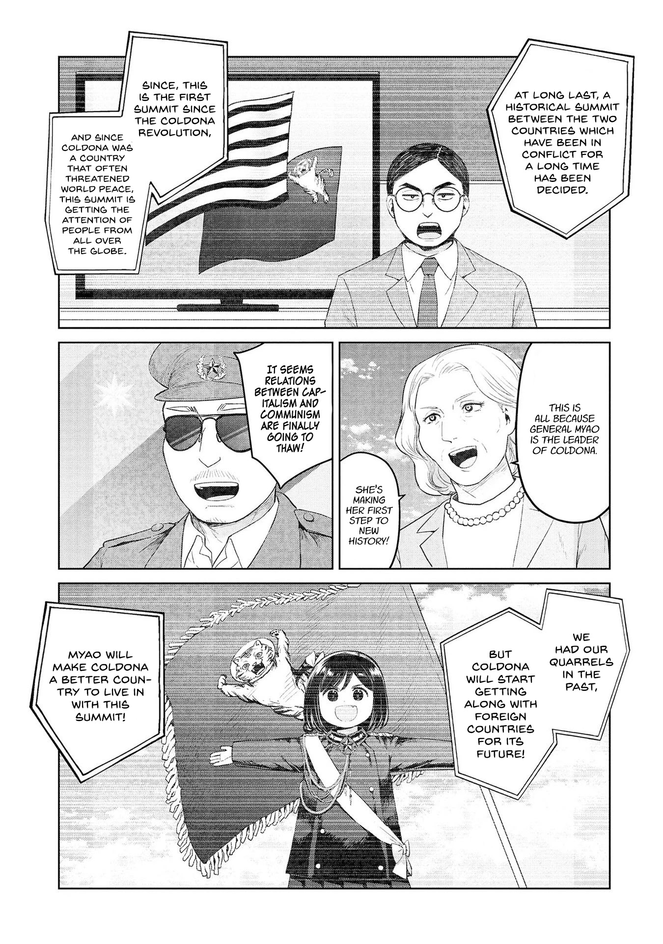 Oh, Our General Myao Chapter 35 page 1 - Chapter 35: In which Myao conducts a summit, Part 1