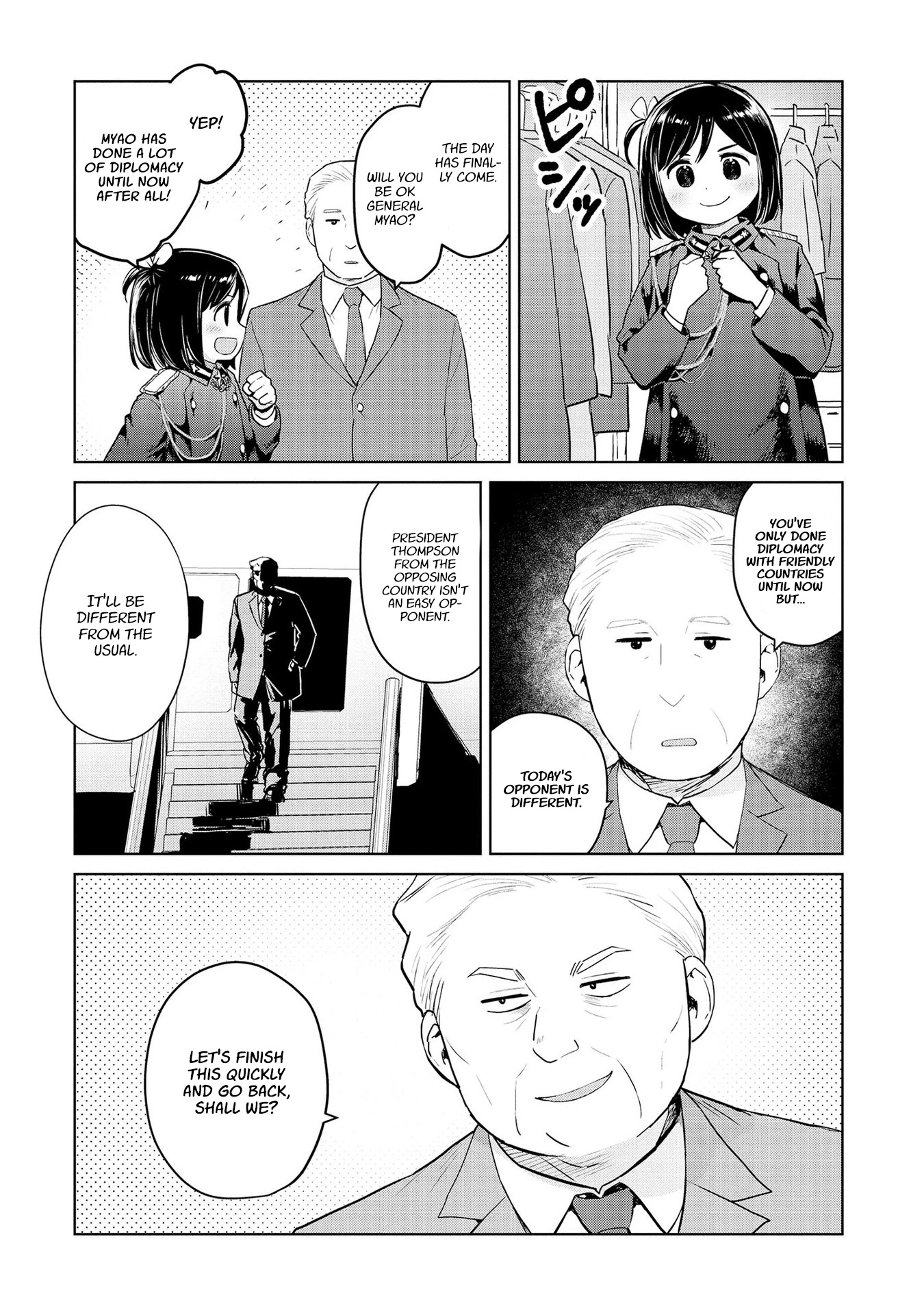 Oh, Our General Myao Chapter 35 page 4 - Chapter 35: In which Myao conducts a summit, Part 1