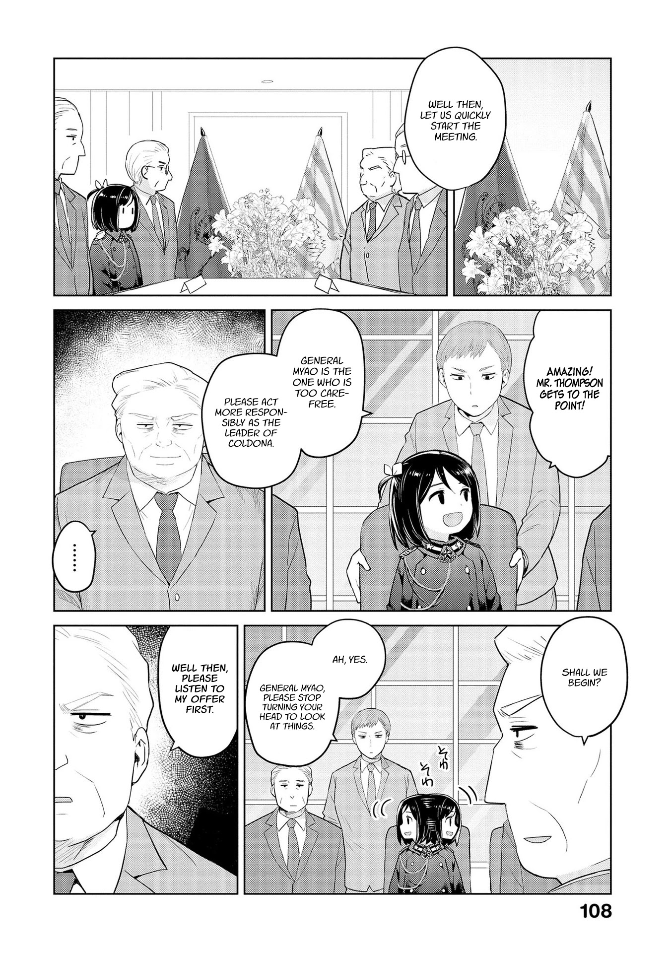 Oh, Our General Myao Chapter 35 page 6 - Chapter 35: In which Myao conducts a summit, Part 1