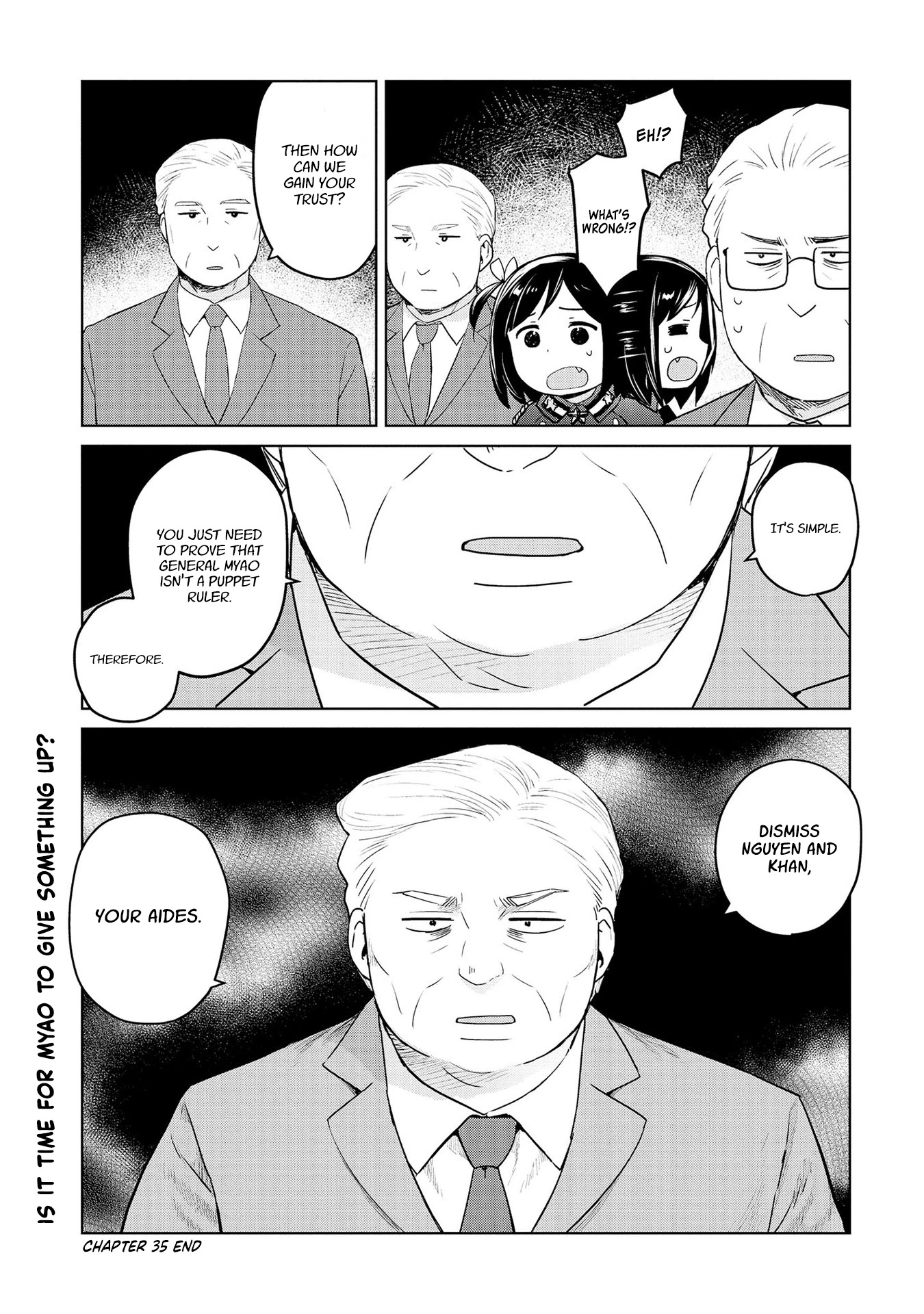 Oh, Our General Myao Chapter 35 page 9 - Chapter 35: In which Myao conducts a summit, Part 1