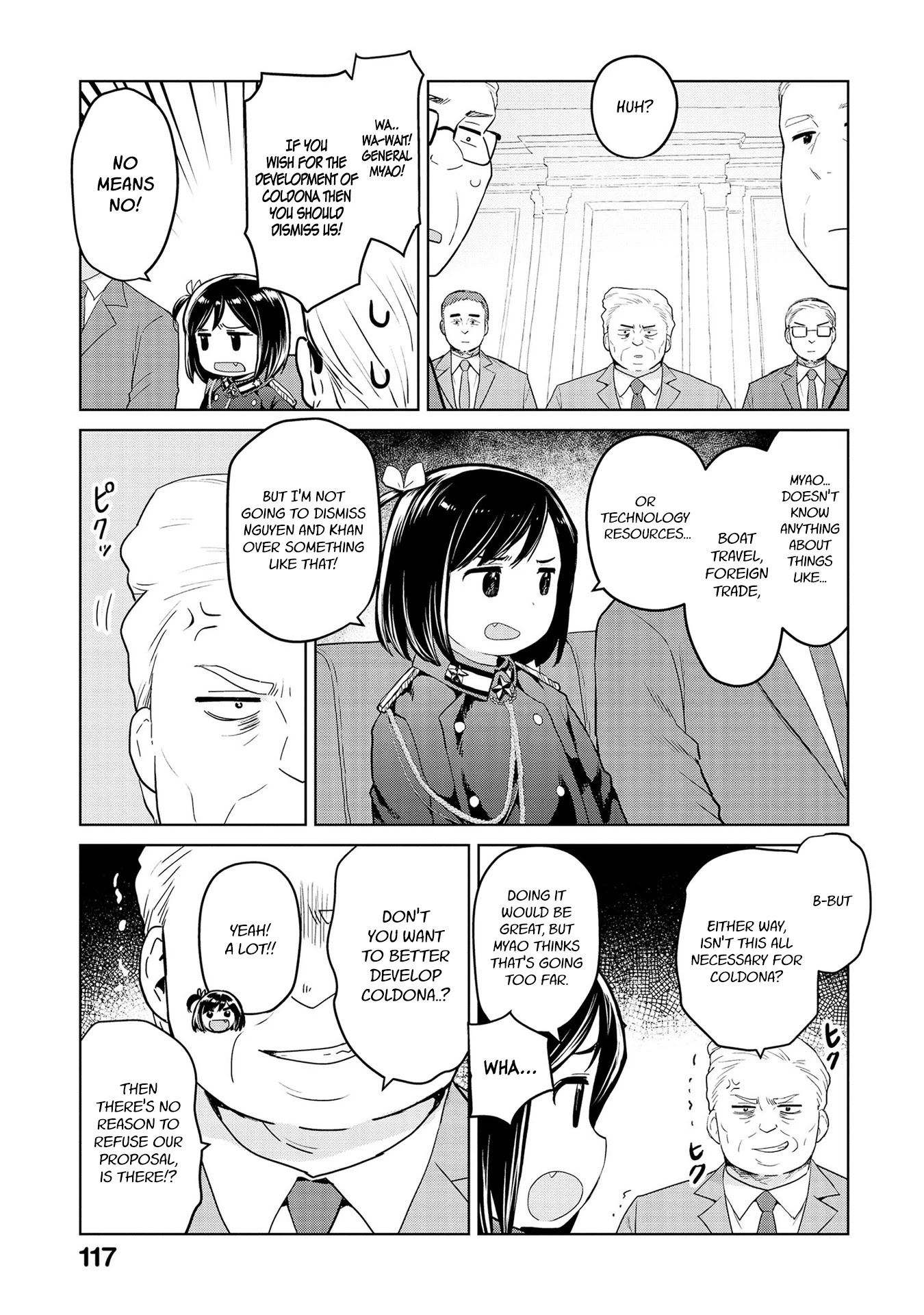 Oh, Our General Myao Chapter 36 page 5 - Chapter 36: In which Myao conducts a summit, Part 2