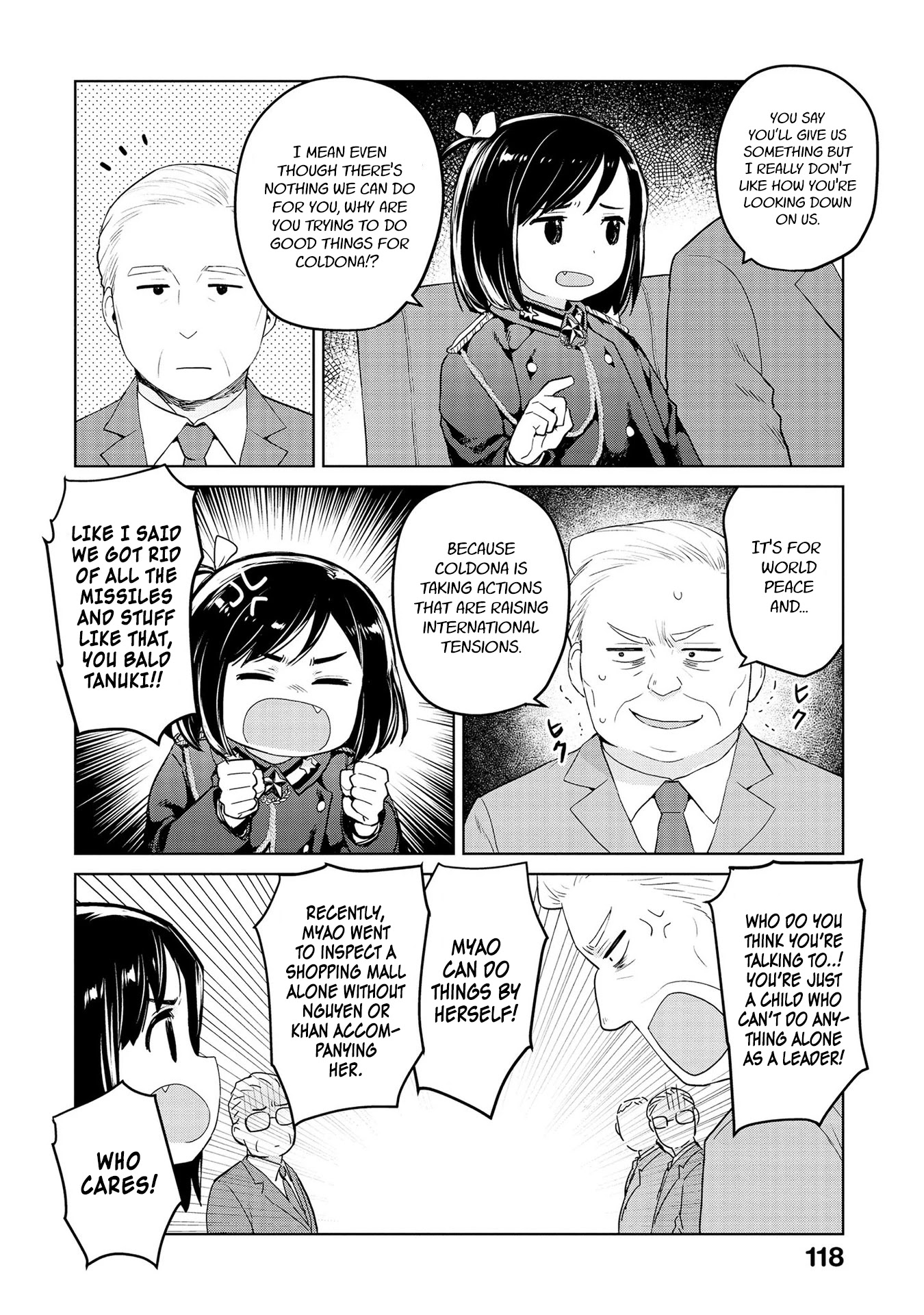 Oh, Our General Myao Chapter 36 page 6 - Chapter 36: In which Myao conducts a summit, Part 2