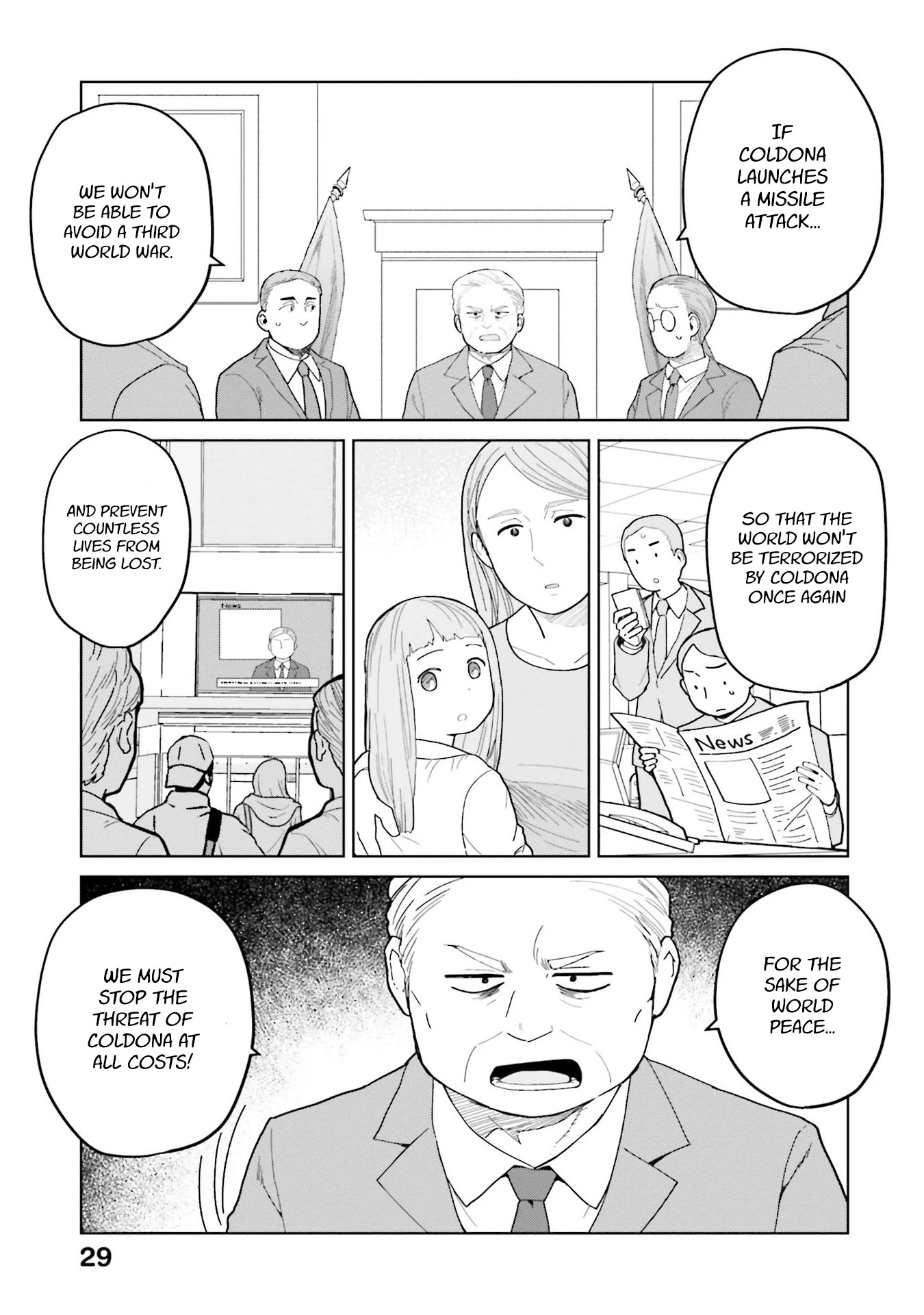 Oh, Our General Myao Chapter 39 page 7 - Chapter 39: In which Myao makes an announcement