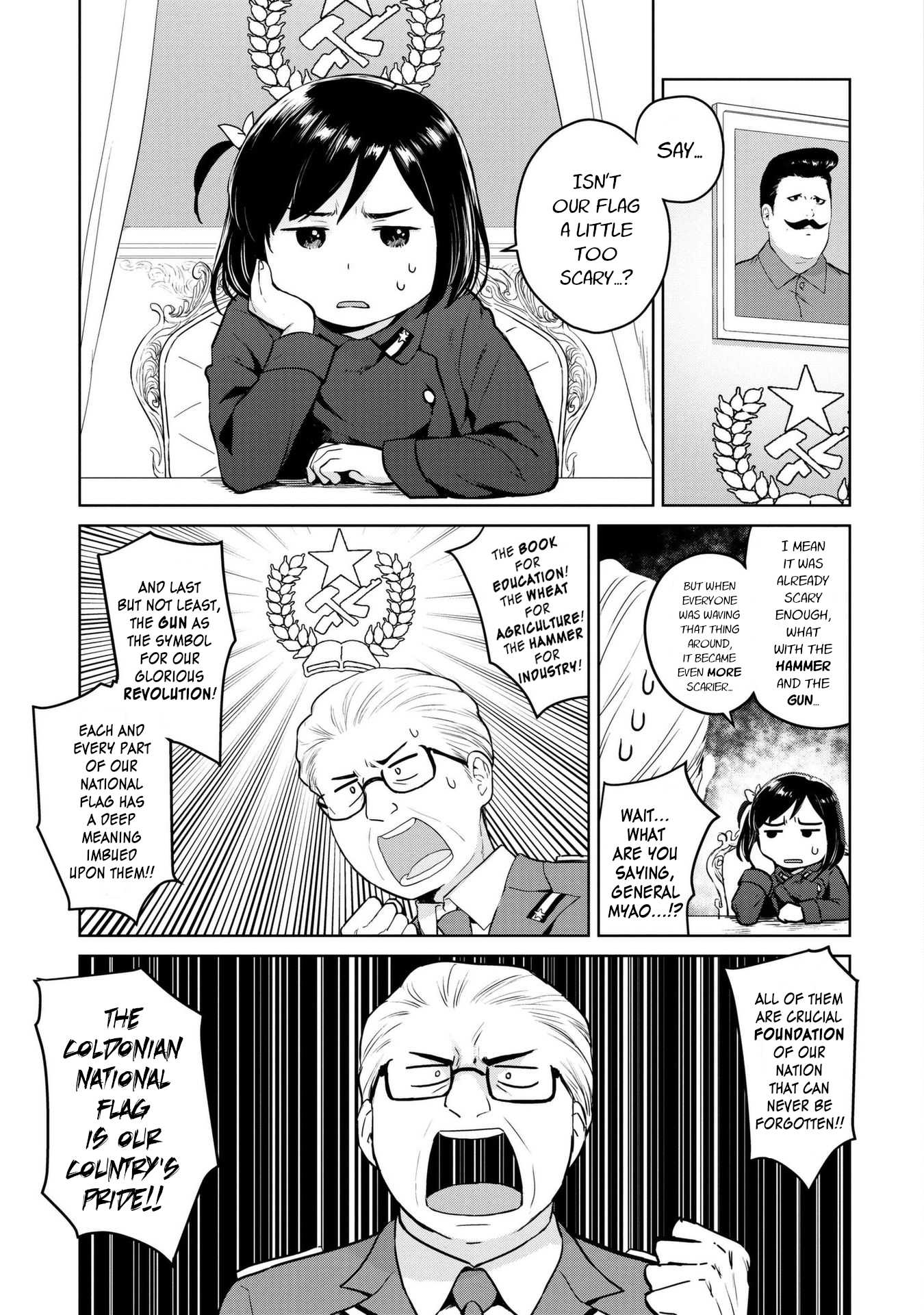 Oh, Our General Myao Chapter 4 page 3 - Chapter 4: In Which Myao Changes the Flag
