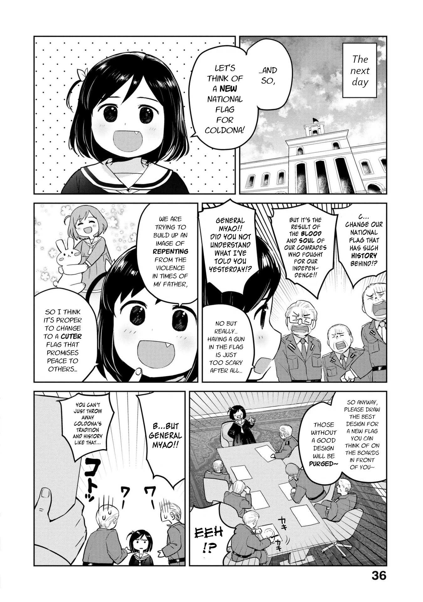 Oh, Our General Myao Chapter 4 page 4 - Chapter 4: In Which Myao Changes the Flag