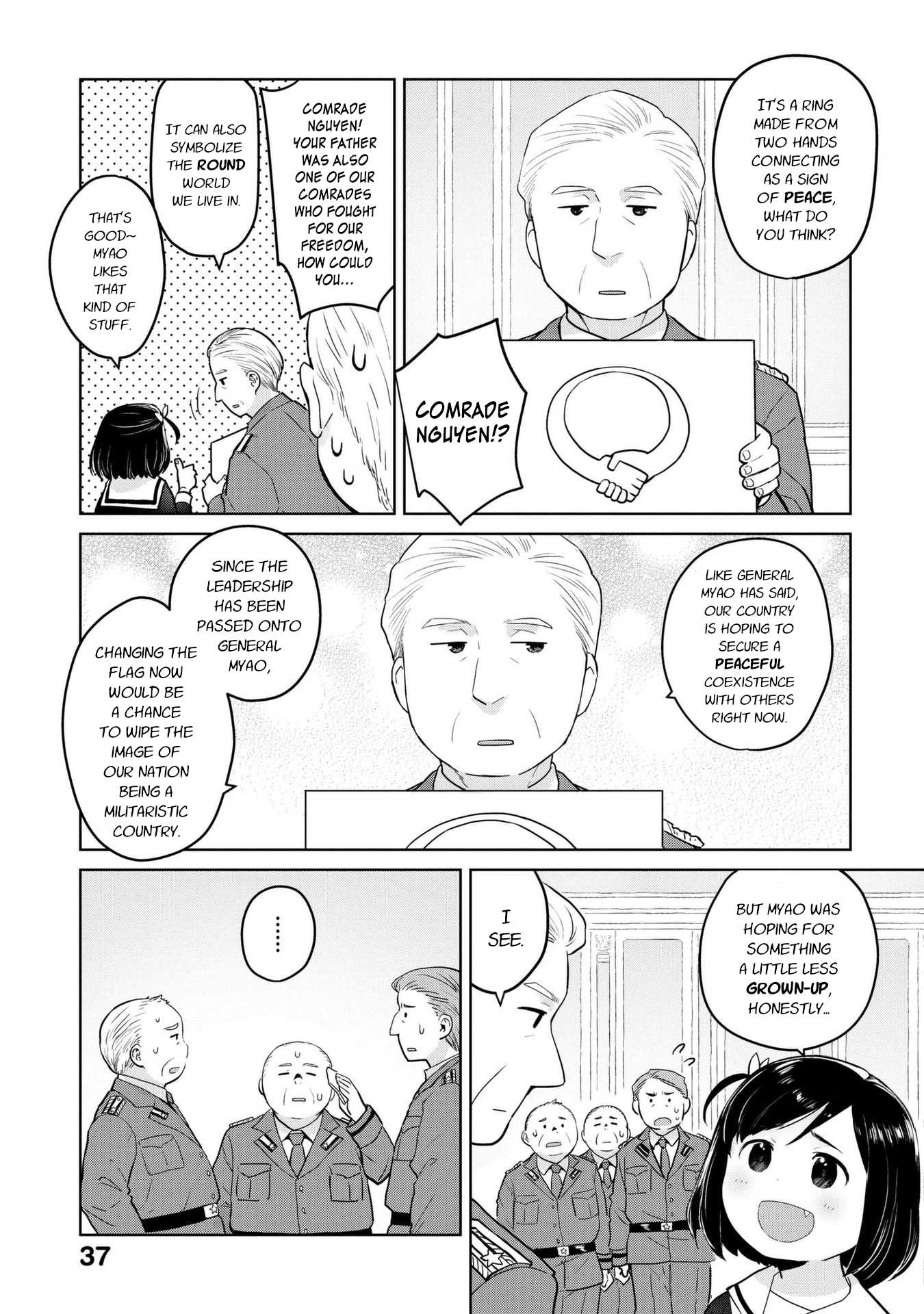 Oh, Our General Myao Chapter 4 page 5 - Chapter 4: In Which Myao Changes the Flag