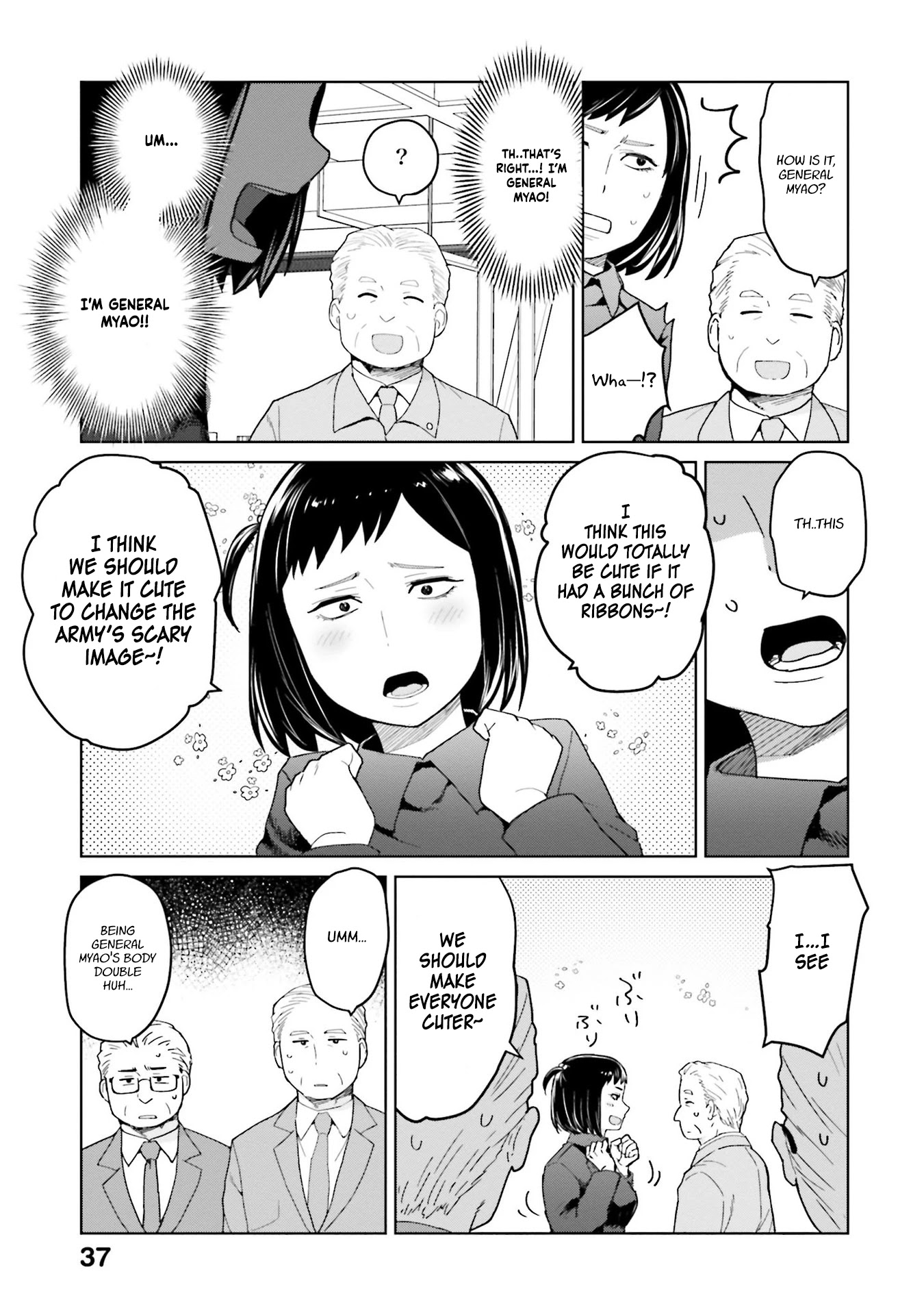 Oh, Our General Myao Chapter 40 page 5 - Chapter 40: In which Myao sets up Body Doubles