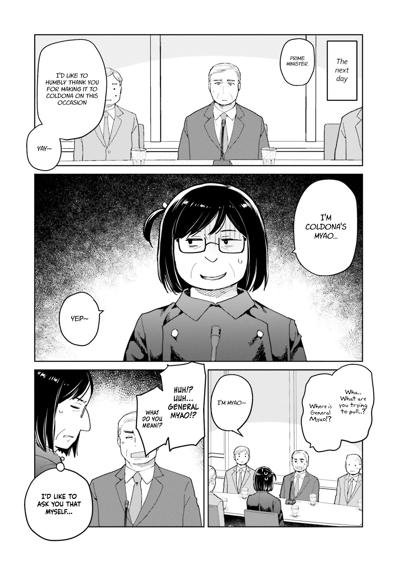 Oh, Our General Myao Chapter 40 page 7 - Chapter 40: In which Myao sets up Body Doubles