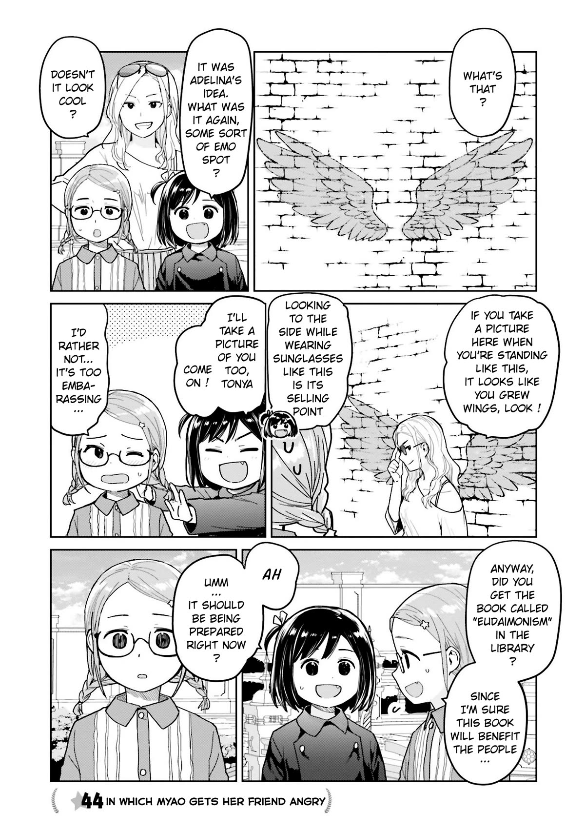 Oh, Our General Myao Chapter 44 page 1 - Chapter 44: In Which Myao Gets Her Friend Angry
