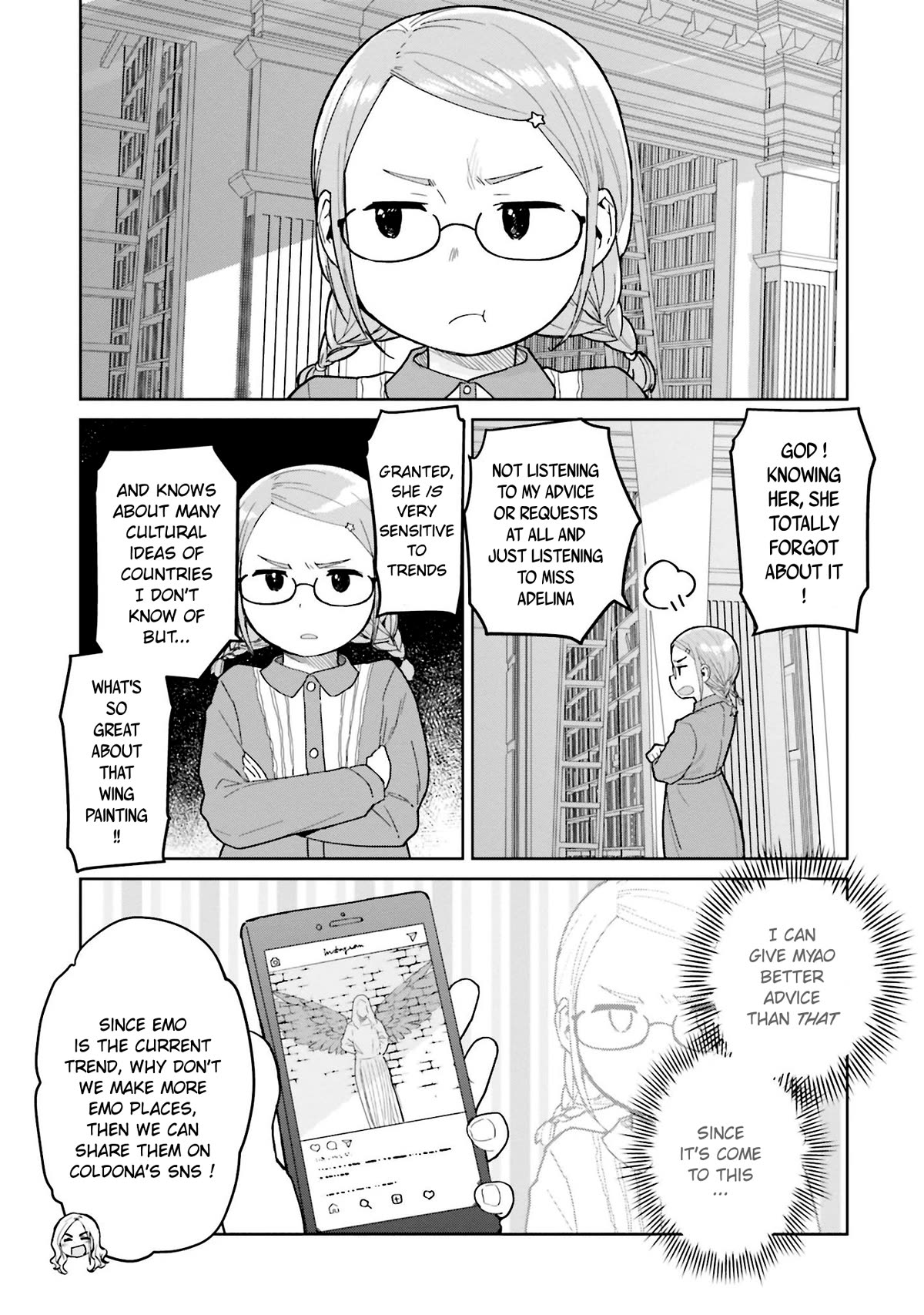 Oh, Our General Myao Chapter 44 page 3 - Chapter 44: In Which Myao Gets Her Friend Angry
