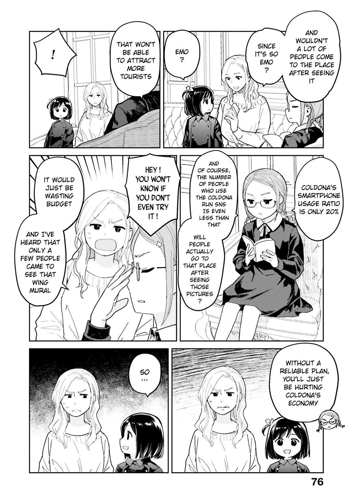 Oh, Our General Myao Chapter 44 page 4 - Chapter 44: In Which Myao Gets Her Friend Angry