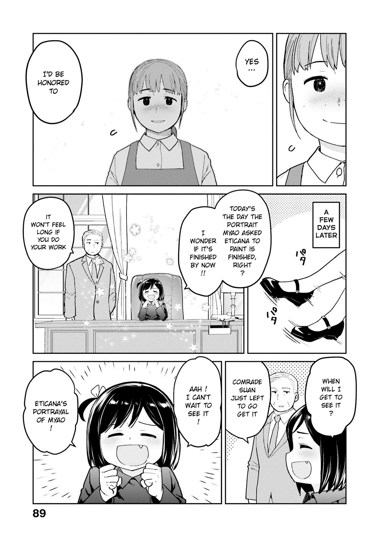 Oh, Our General Myao Chapter 45 page 7 - Chapter 45: In Which Myao Learns How to Draw
