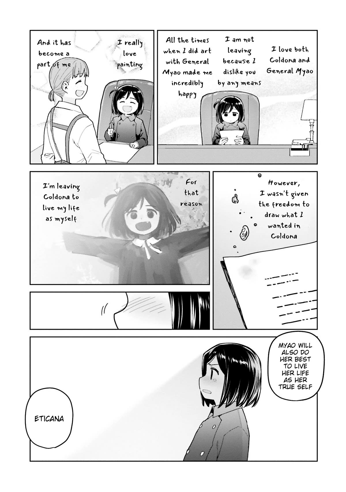 Oh, Our General Myao Chapter 45 page 9 - Chapter 45: In Which Myao Learns How to Draw